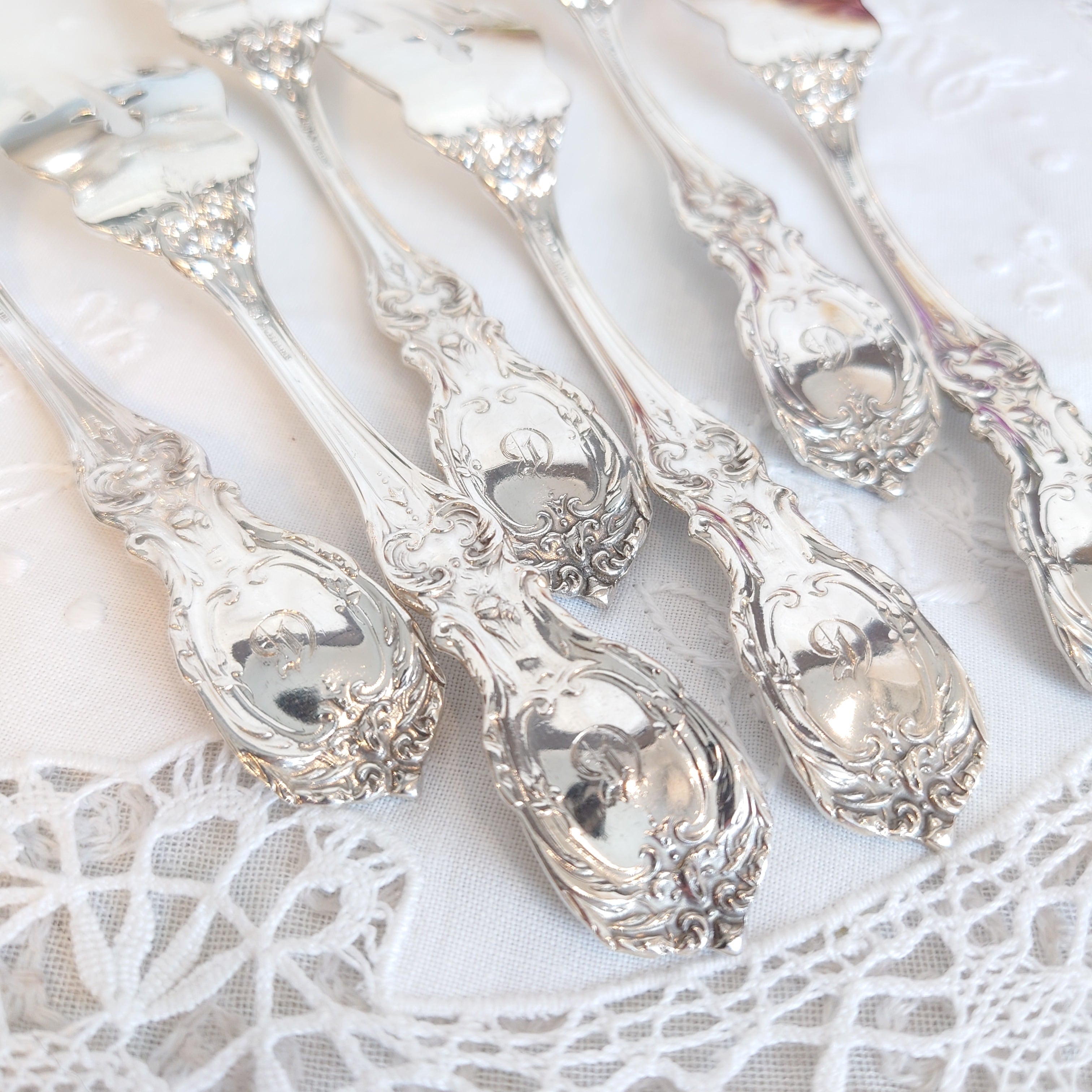 Reed＆Barton 純銀 スターリングシルバー フォーク | アンティーク