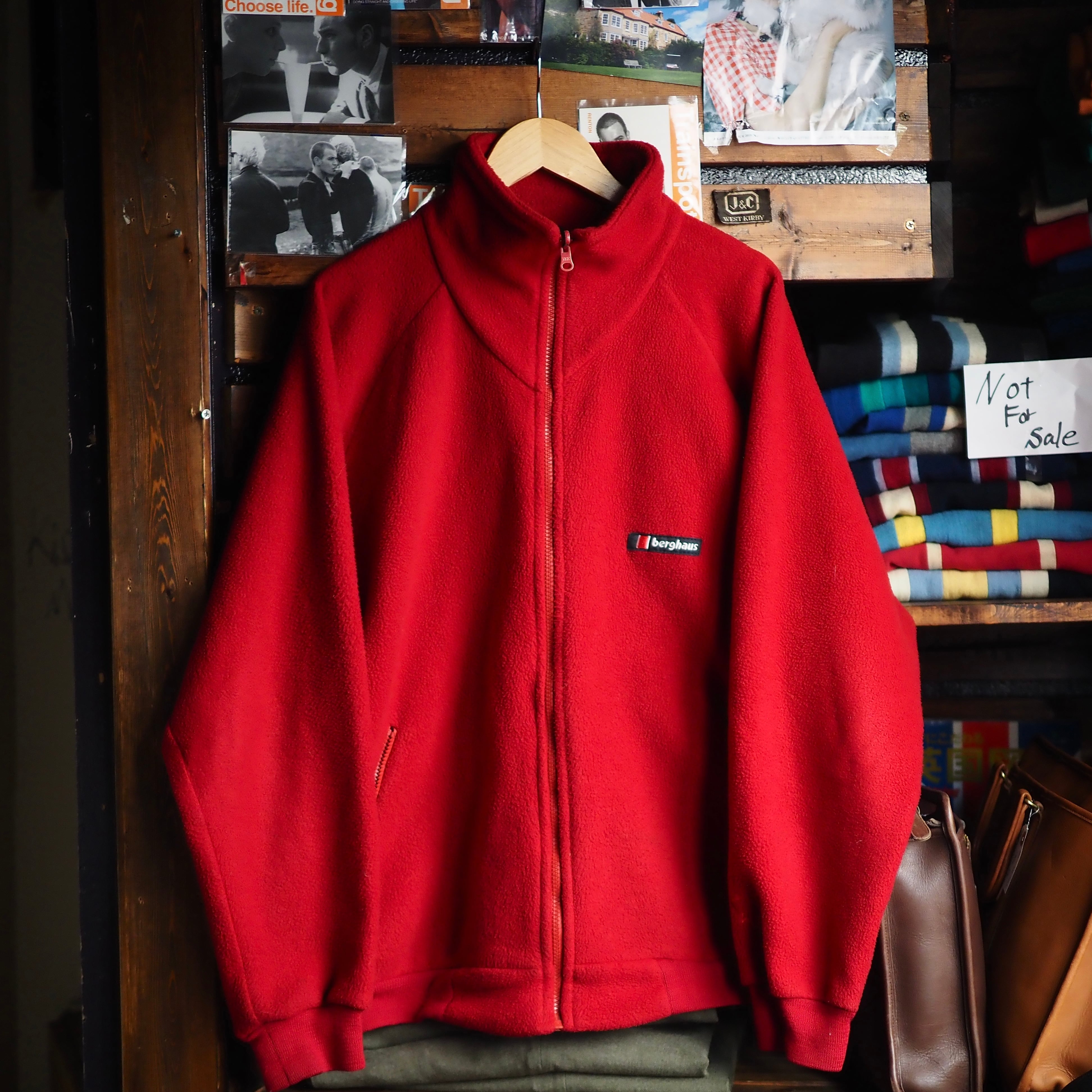 UK Vintage Berghaus POLARPLUS Fleece Jacket Size L 英国製