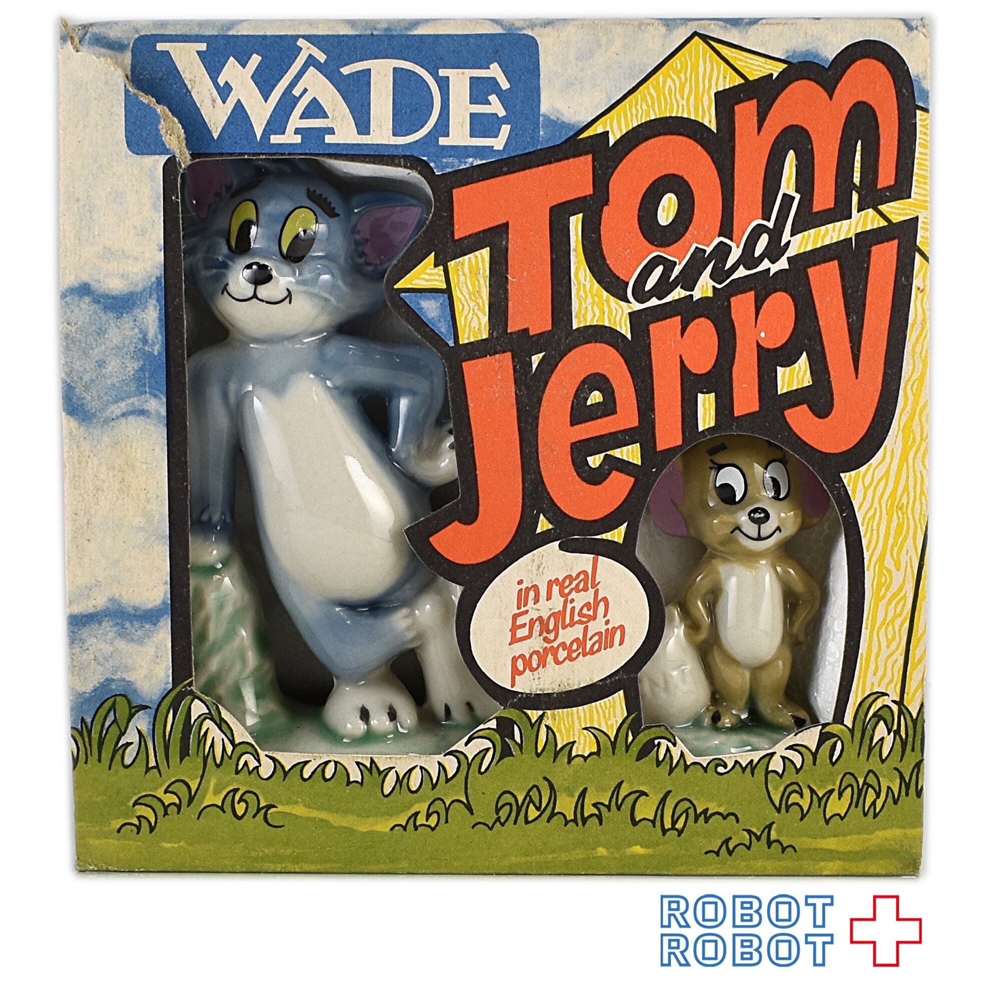 WADE トムとジェリー 陶器製 フィギュア アンティーク WADE トムと