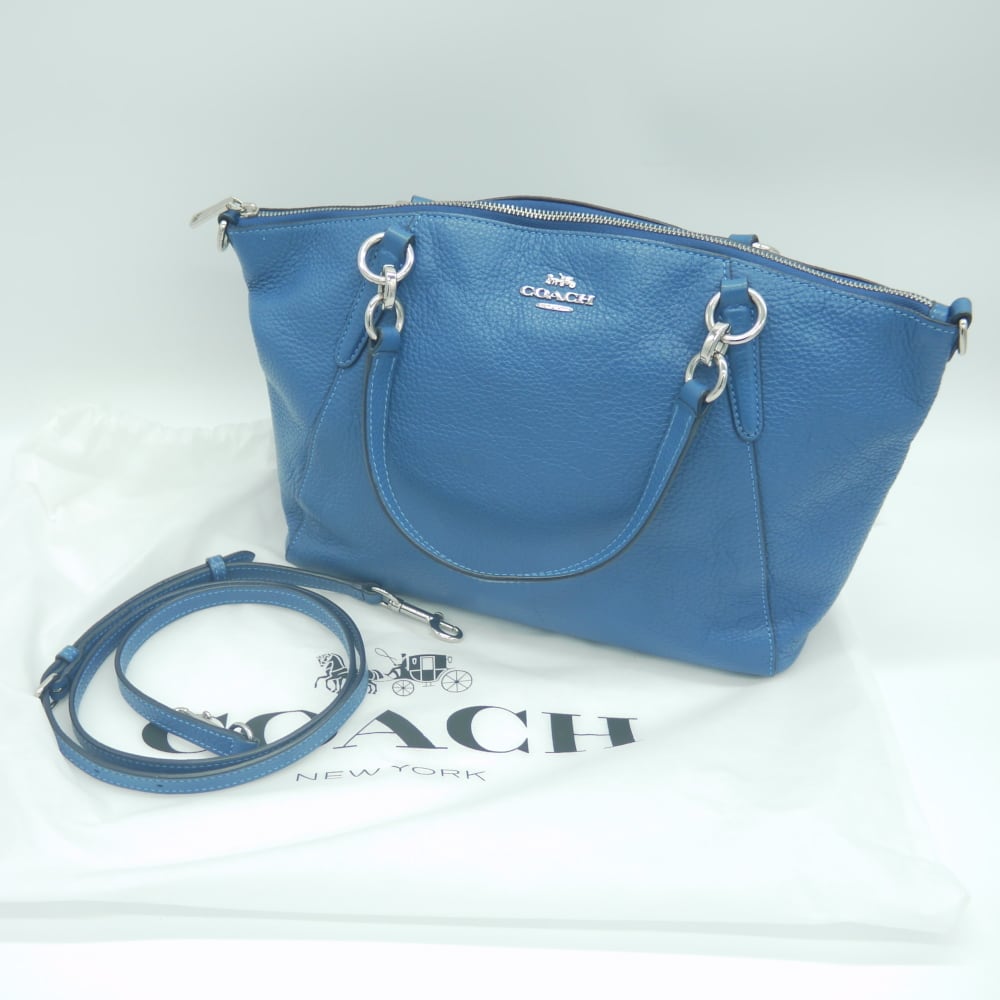 COACH コーチ ハンドバッグ 2WAYショルダーバッグ 斜め掛け レザー