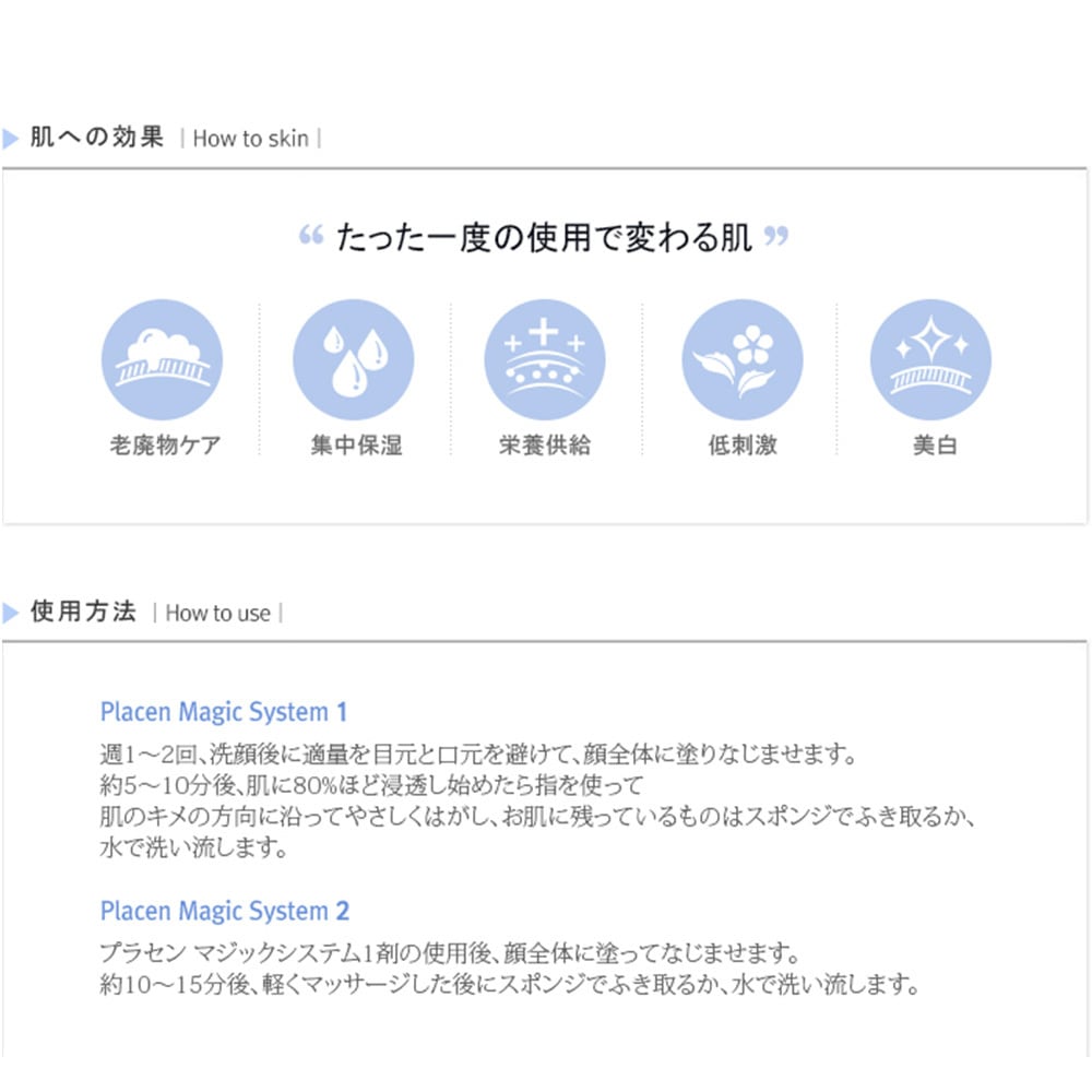 Rene-Cell】ルネセル プラセン マジックシステム 1剤×2剤セット 200ml