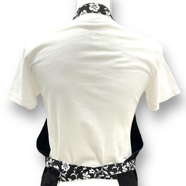 DEAN&DELUCA】ハワイ限定 エプロン 首紐調整タイプ 黒 ブラック