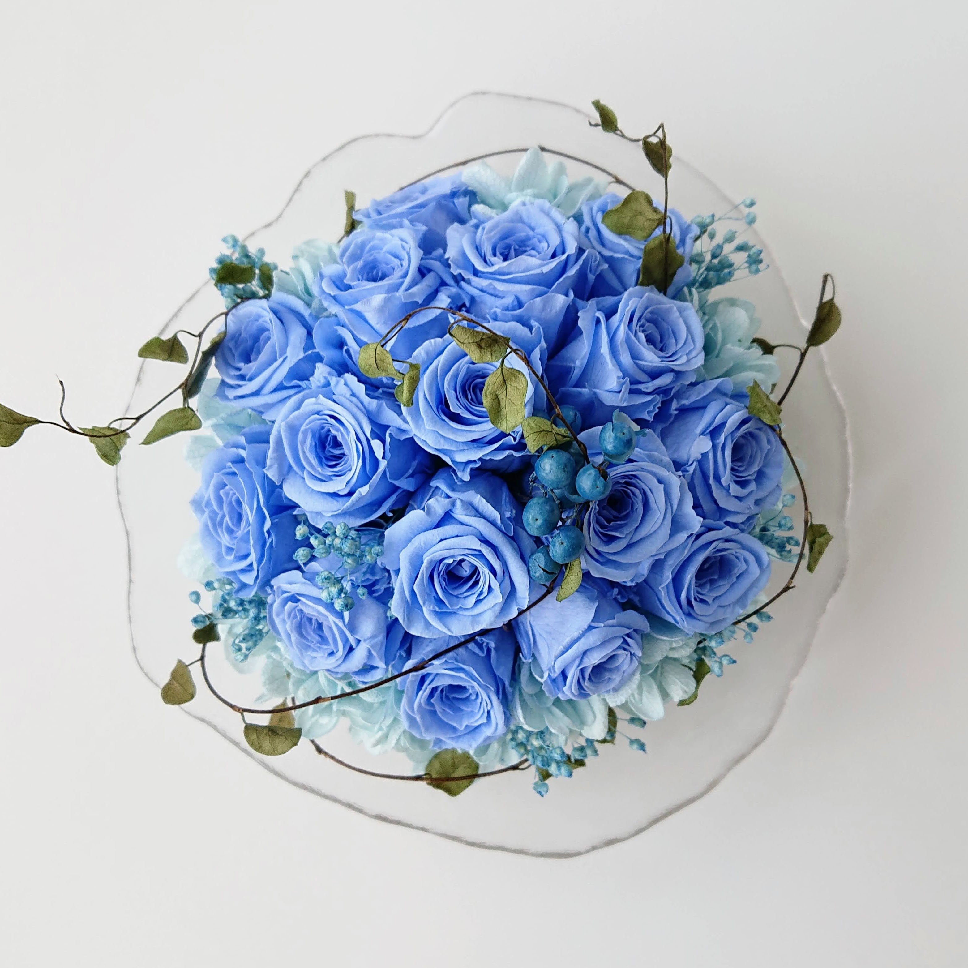 梅ばあちゃん イマンプリンセスローズブルー ホーローブレッド缶 梅