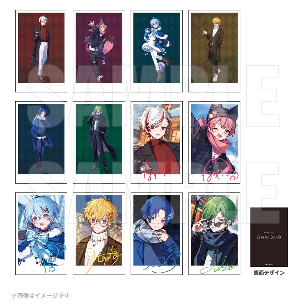 2025年バレンタイン ランダムチェキ風トレーディングカード | Piece