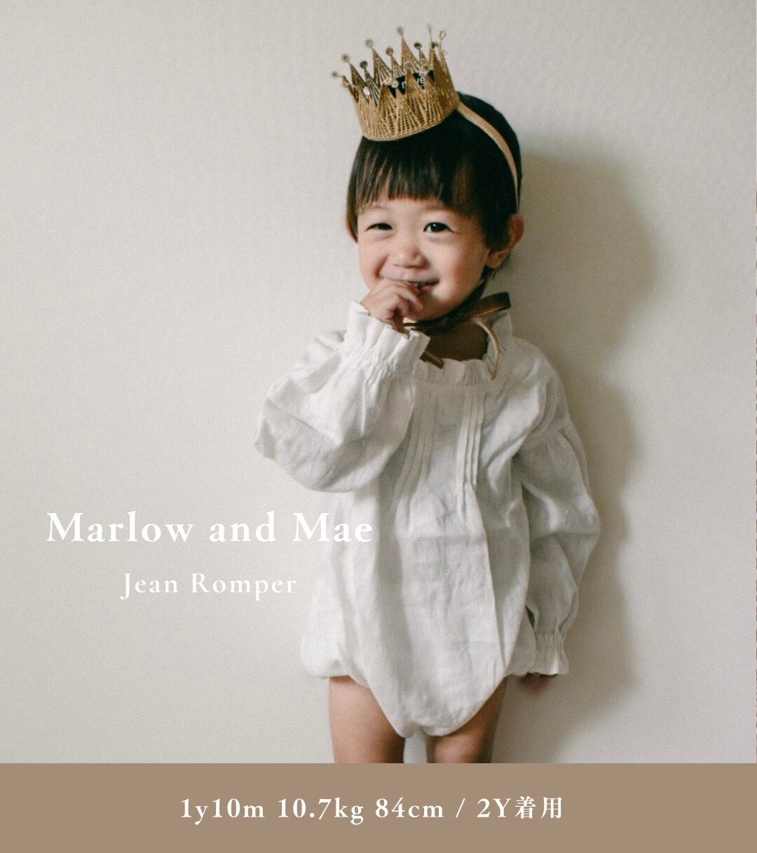 Marlow and Mae】Jean Romper | RIRIBELL