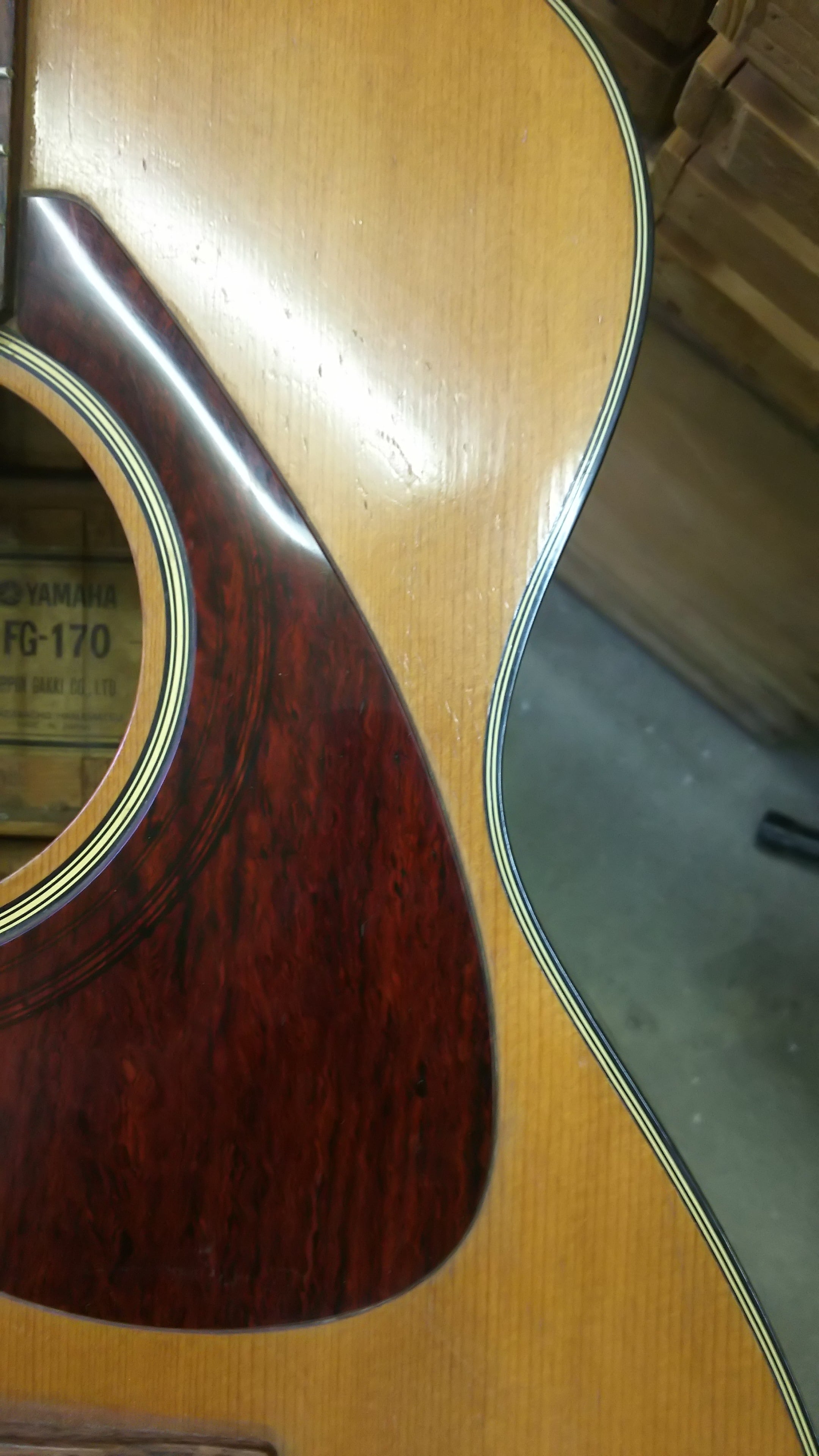 オールドYAMAHA FG-170（グリーンラベル） | rmkalimba
