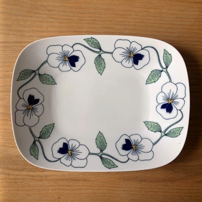 ロールストランド シルビア Rorstrand Sylvia 28mスクエア プレート