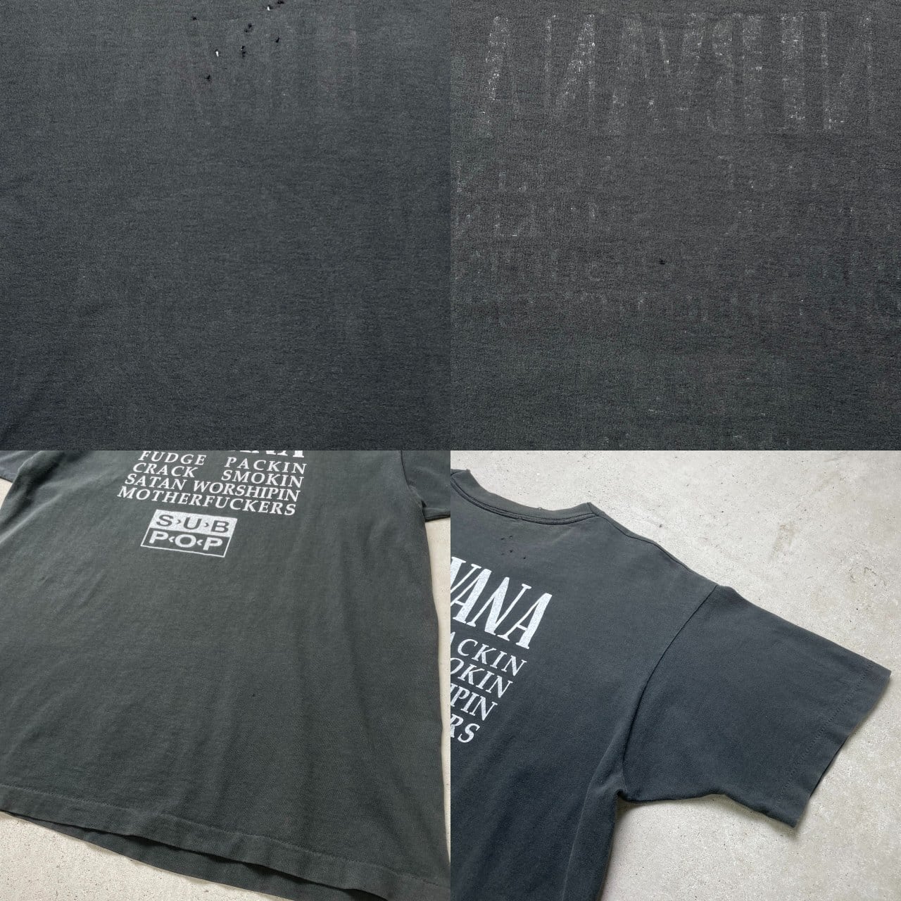 NIRVANA Vestibule ニルヴァーナ サークル バンドTシャツ バンT メンズ