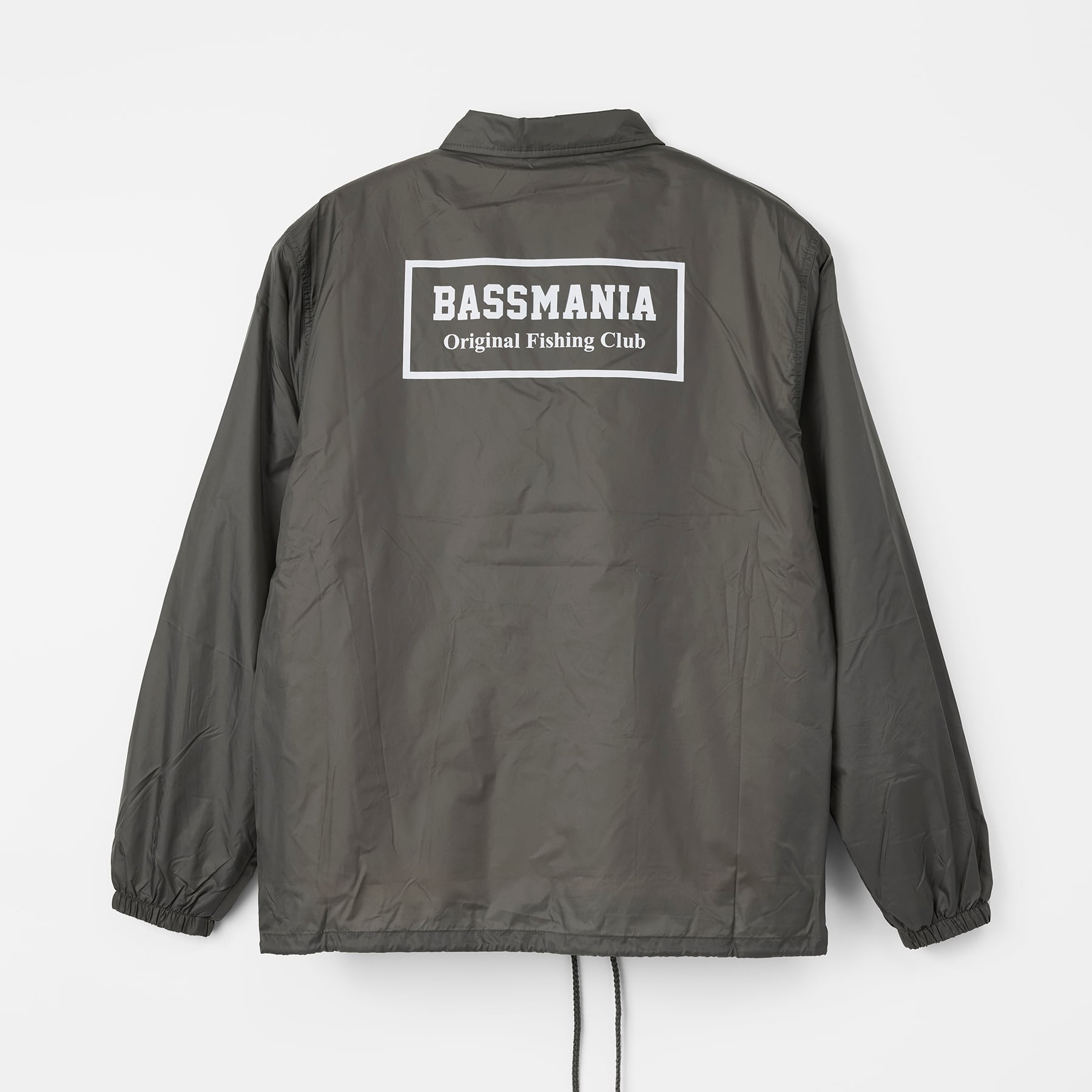 ロゴデザイン裏ボアコーチジャケット［C.GRY］ | bassmania.jp
