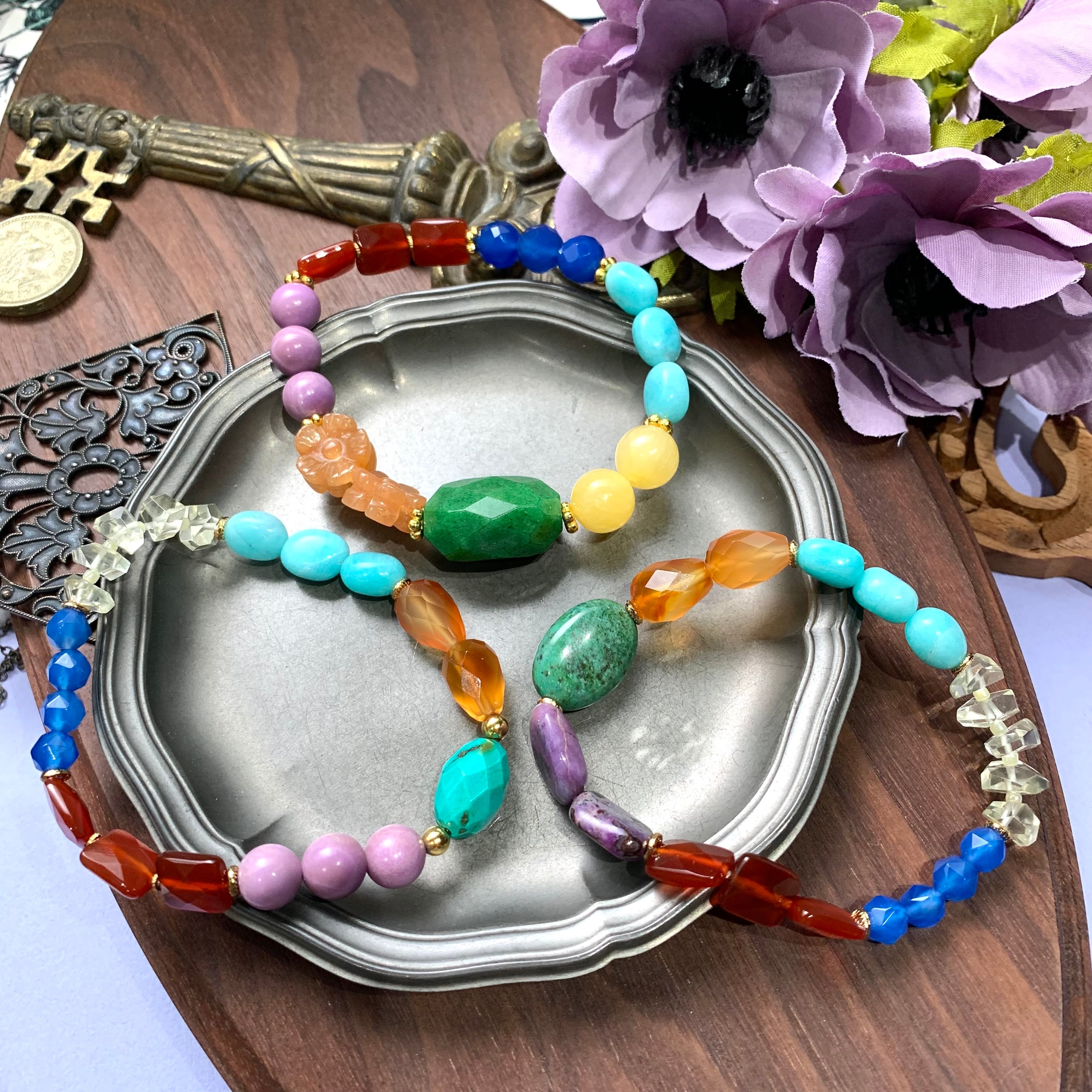 ゴムブレスレット（虹色） | アクセサリーショップ gatto