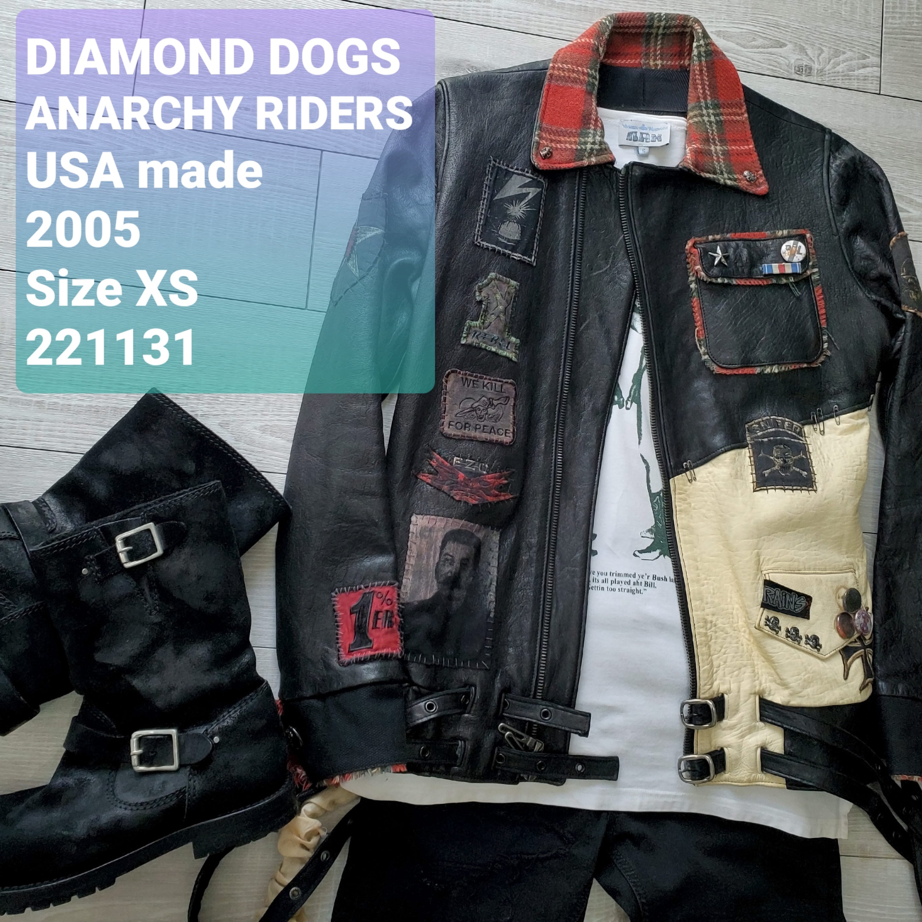 DIAMOND DOGS ダイアモンドドッグス□良品 2005年 USA製 ANARCHY