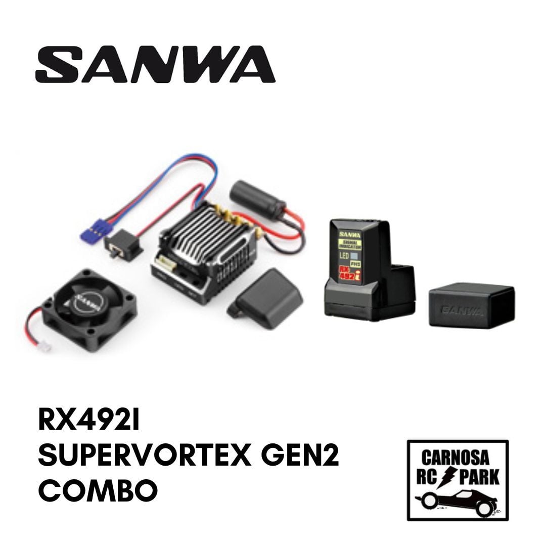 SANWA 三和電子】RX-492i / SuperVortex-Gen2Proコンボセット