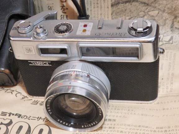 フィルムカメラ YASHICA Electro 35（初代） ジャンクですが希少品