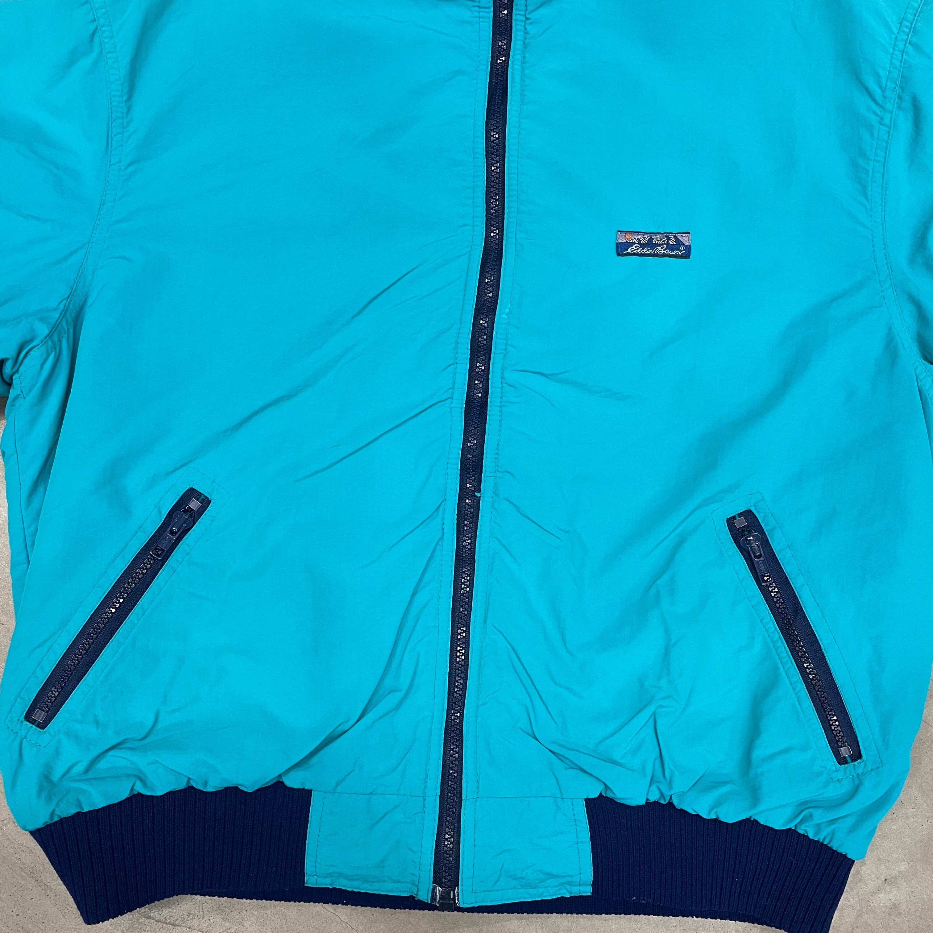 80s Eddie Bauer ウォームアップジャケット エディーバウアー ナイロン