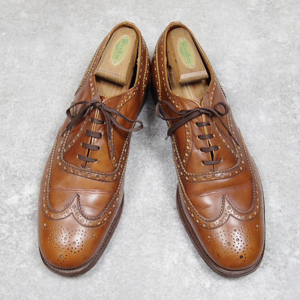 70s 28.5㎝ Church's チャーチ BURWOOD 2都市 LAST81 ウィングチップ