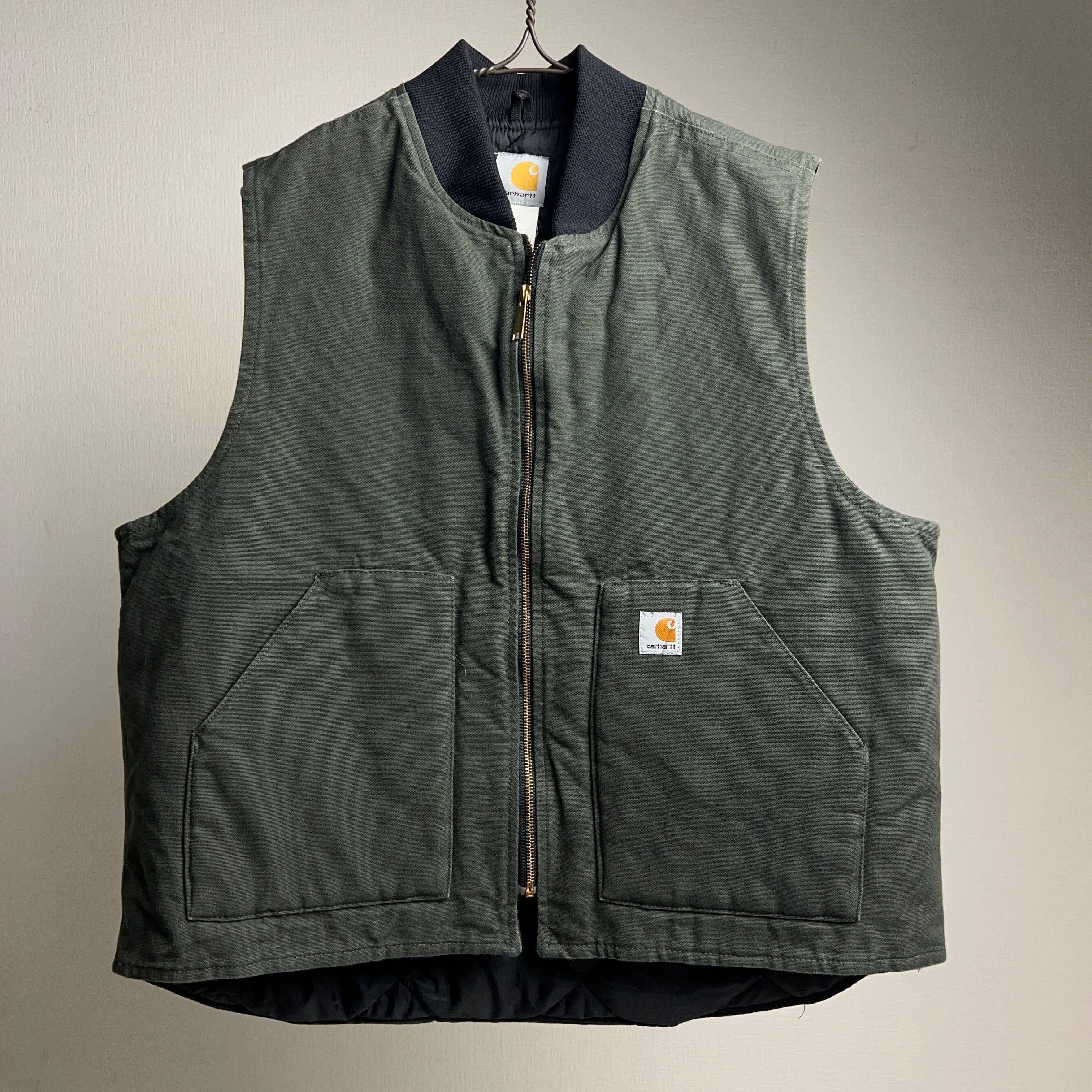 00's “Carhartt” Duck Vest SIZE XL ~00年代 カーハート ダックベスト