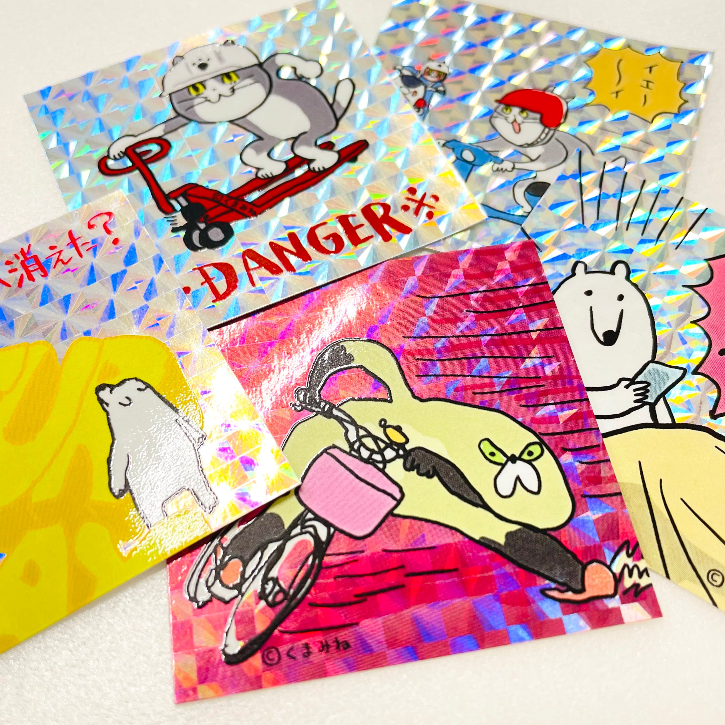 ホログラムステッカー【全5種】 | くまみね民芸 通販部