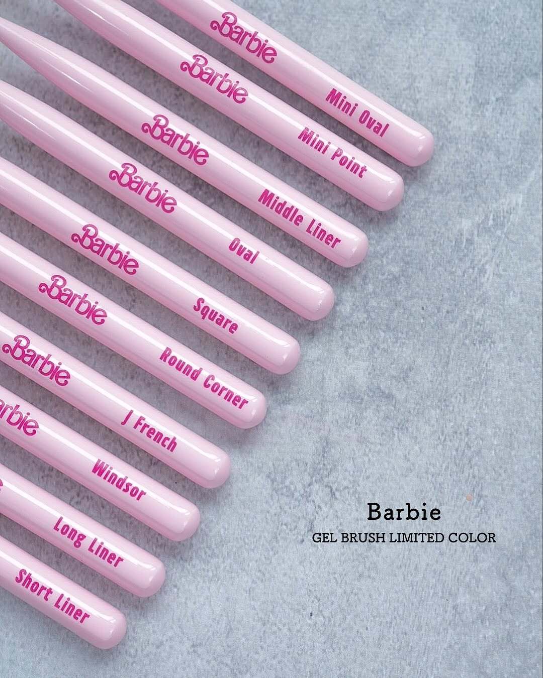 バービー ジェルブラシ 5本セット バービー ジェルブラシ 5本セット