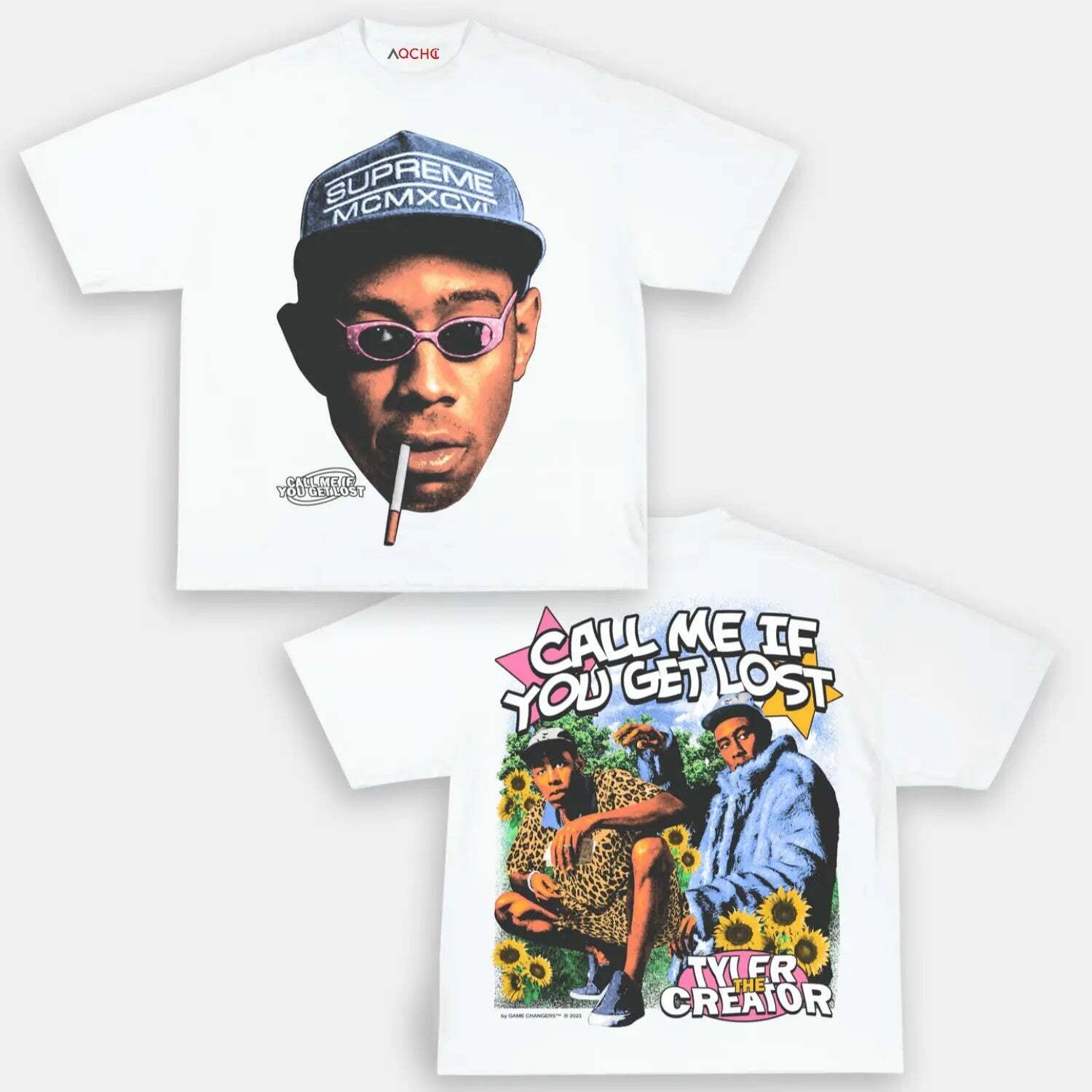 Tyler the creator Unofficial Tee / White | LIVIN' LARGE WEB STORE