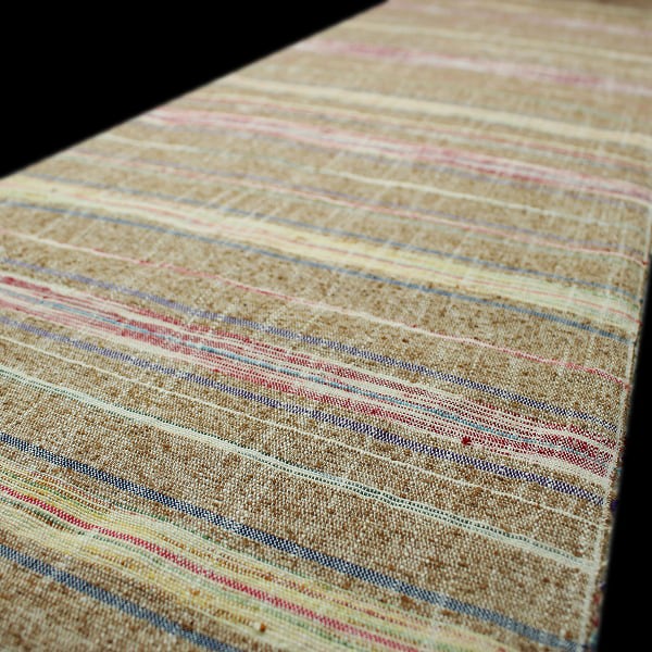 最高級のぜんまい紬【出羽の織座】 大変貴重な逸品 共箱・証紙付 新品