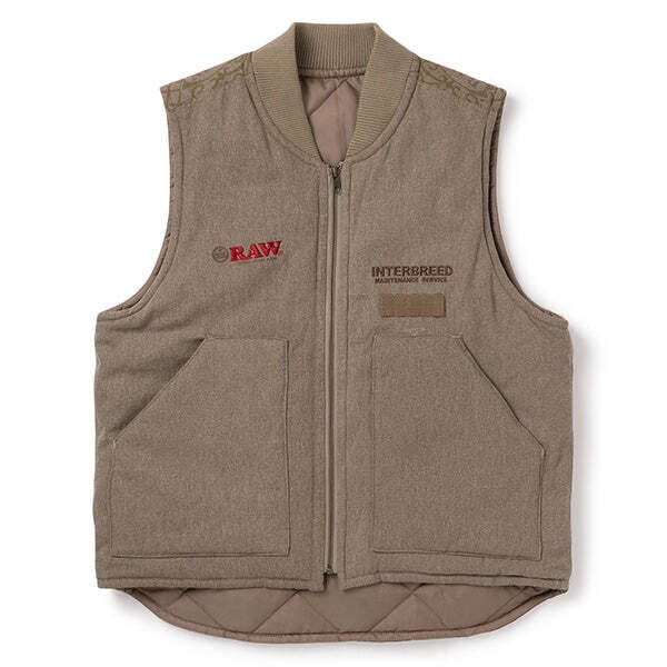 INTERBREED×RAW FACTORY VEST | BARN SHOP VINTAGE & COLLECTABLE