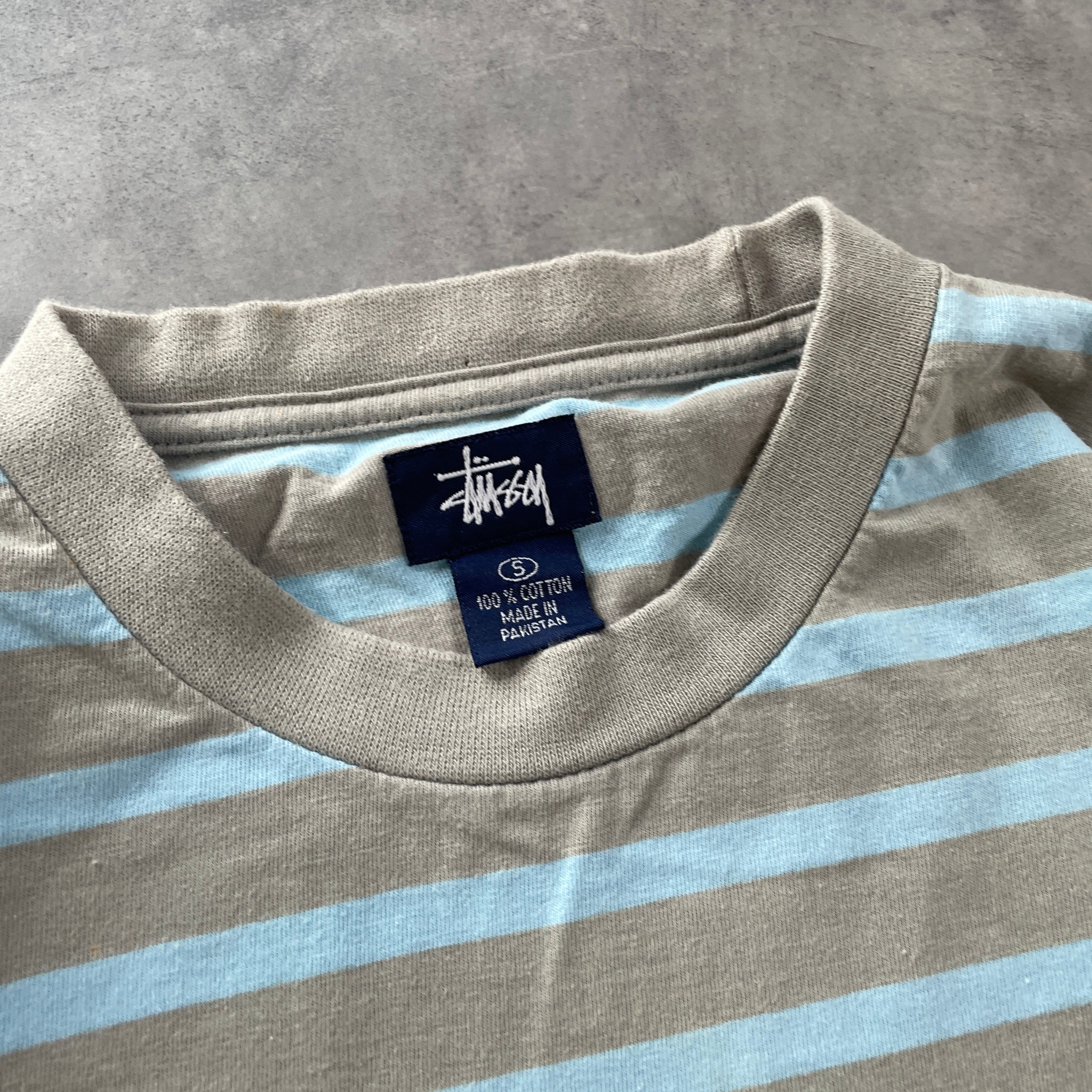 90s 紺タグ OLD STUSSY ボーダー Tシャツ オールド | Flog.