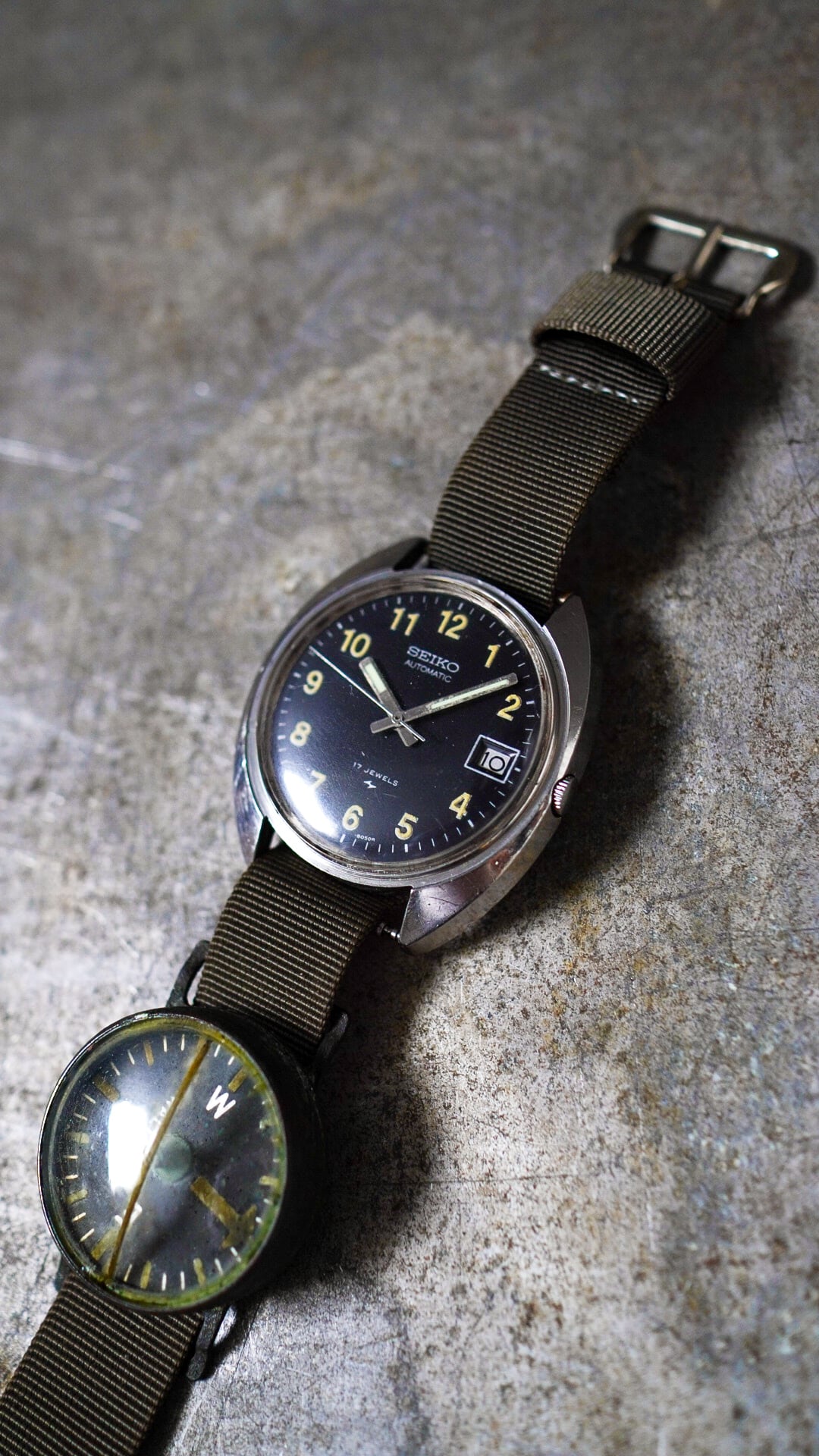 1960s】SEIKO セイコー 米軍(アメリカ軍) MACV-SOG 7005-8030《U.S.