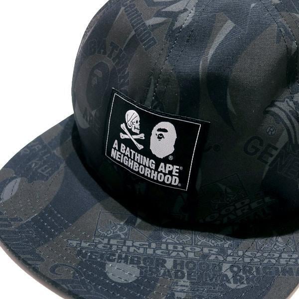 NEIGHBORHOOD x A BATHING APE 22AW BAPE NBHD CAP 222NOAPN-HT01S