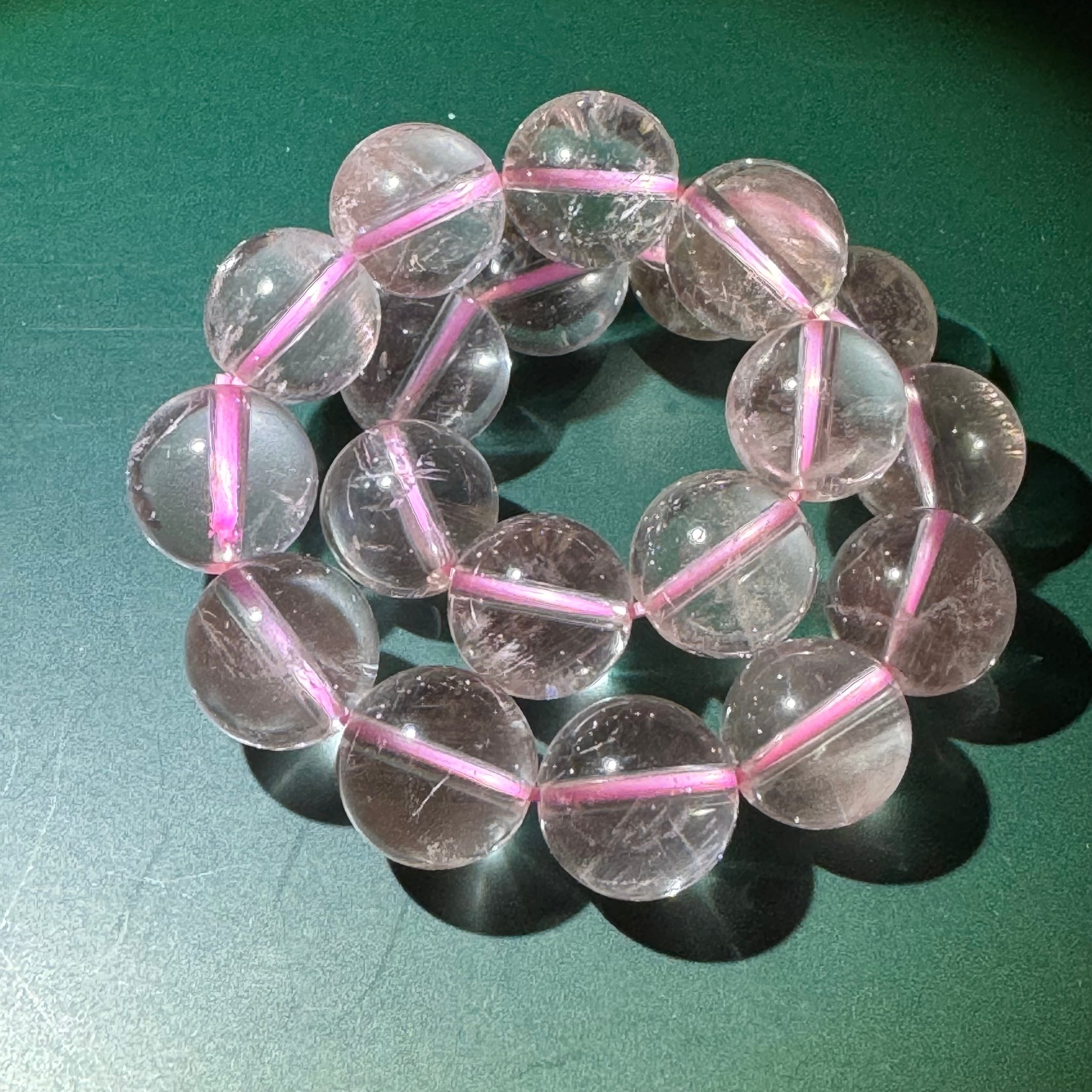 ピンクエンジェルラダークォーツ ブレスレット 約10.1㎜ | 天然石