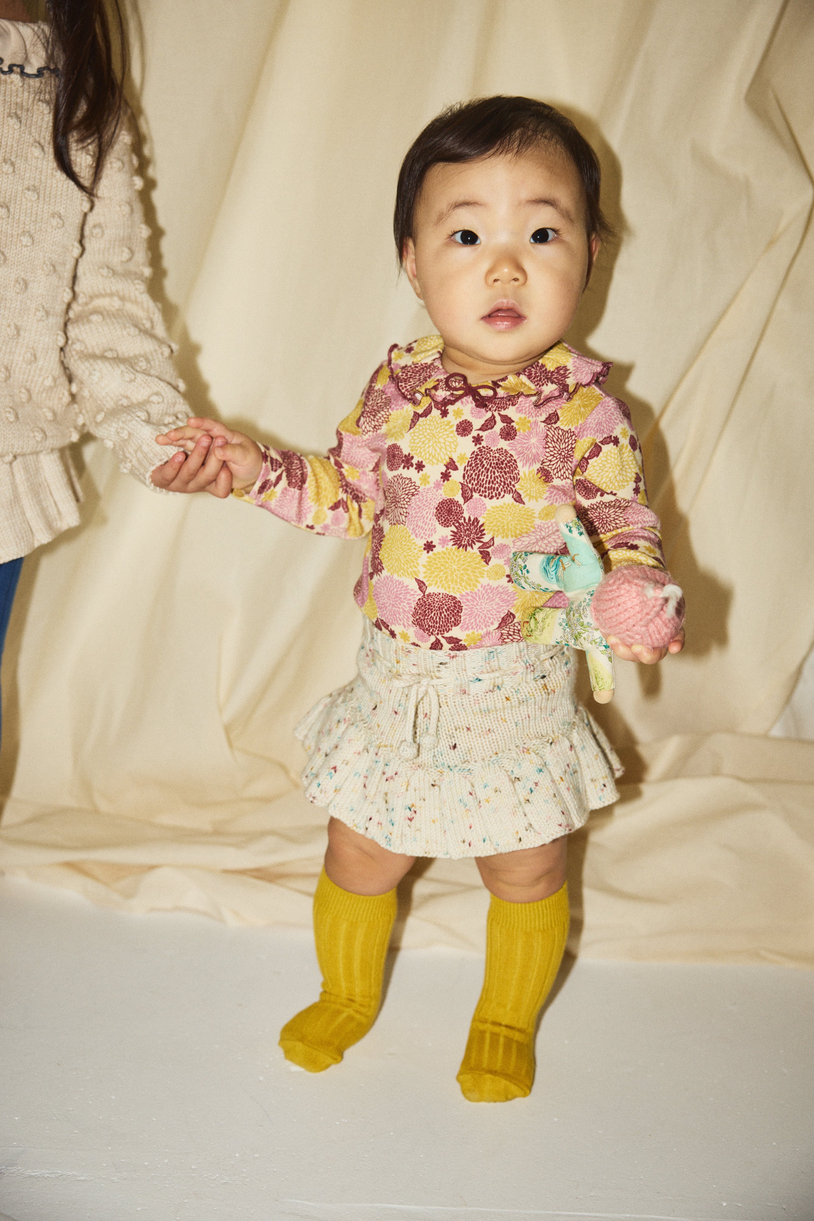 Misha & Puff Baby Skating Pond Skirt Snowglobe Confetti 25WI Drop1