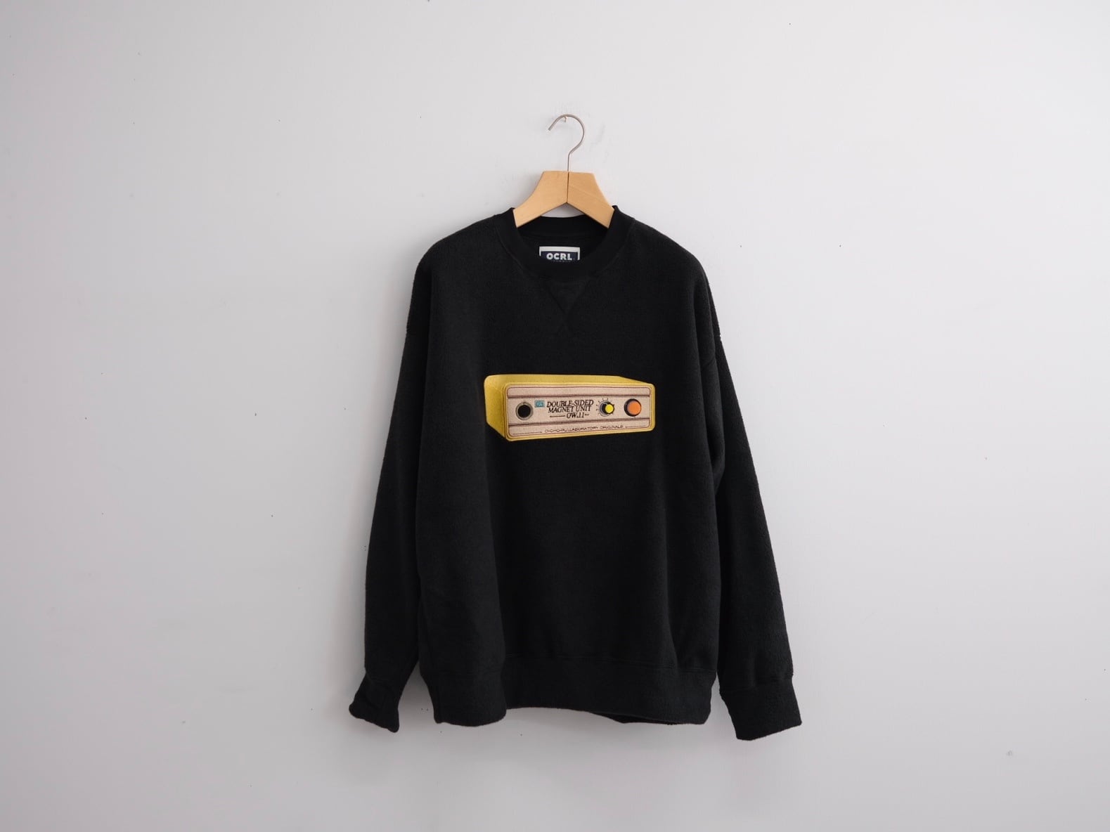 O-(オー/レイチョウルイラボ)” FREE SWEATSHIRT (medical EQ)BLACK