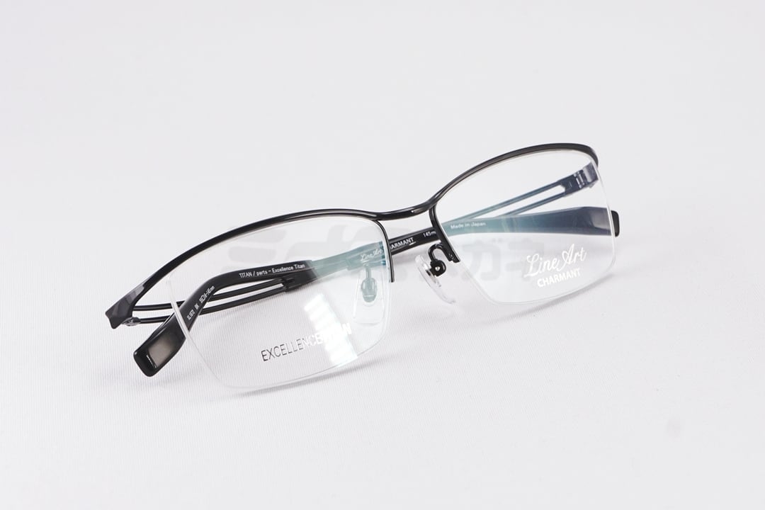 LINEArtcharmant シャルマンラインアート サーモントブローメガネ Line