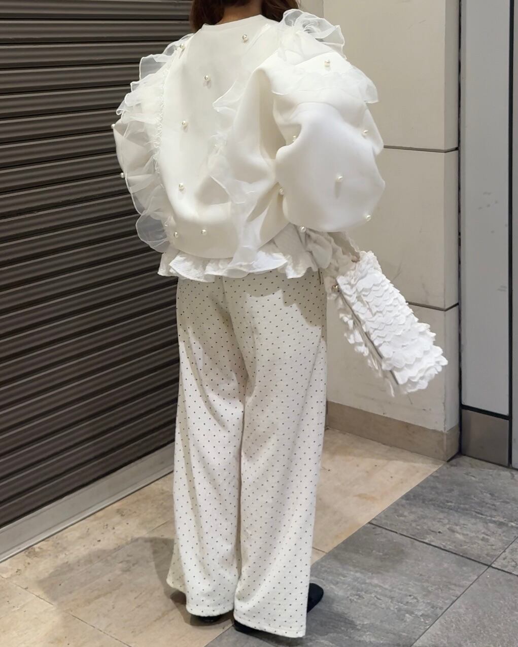 BABY PERL TULLE TOPS パールあり | MARRY ME.official