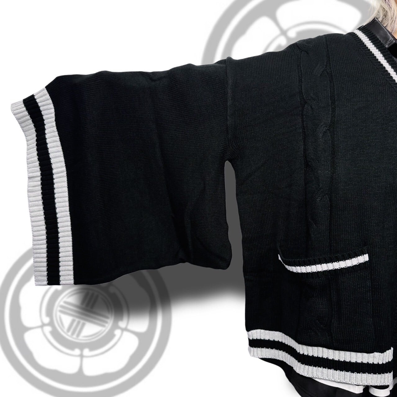 UNISEX着物風袖カーディガン【BLACK】 | NIER CLOTHING