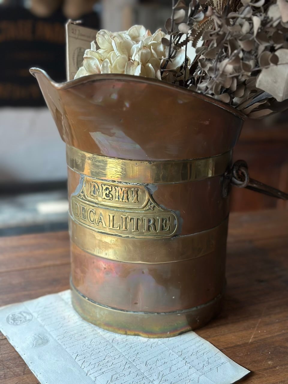 イタリア製 カゾラロ社 オリエーラ【オイル差し】アンティーク銅真鍮