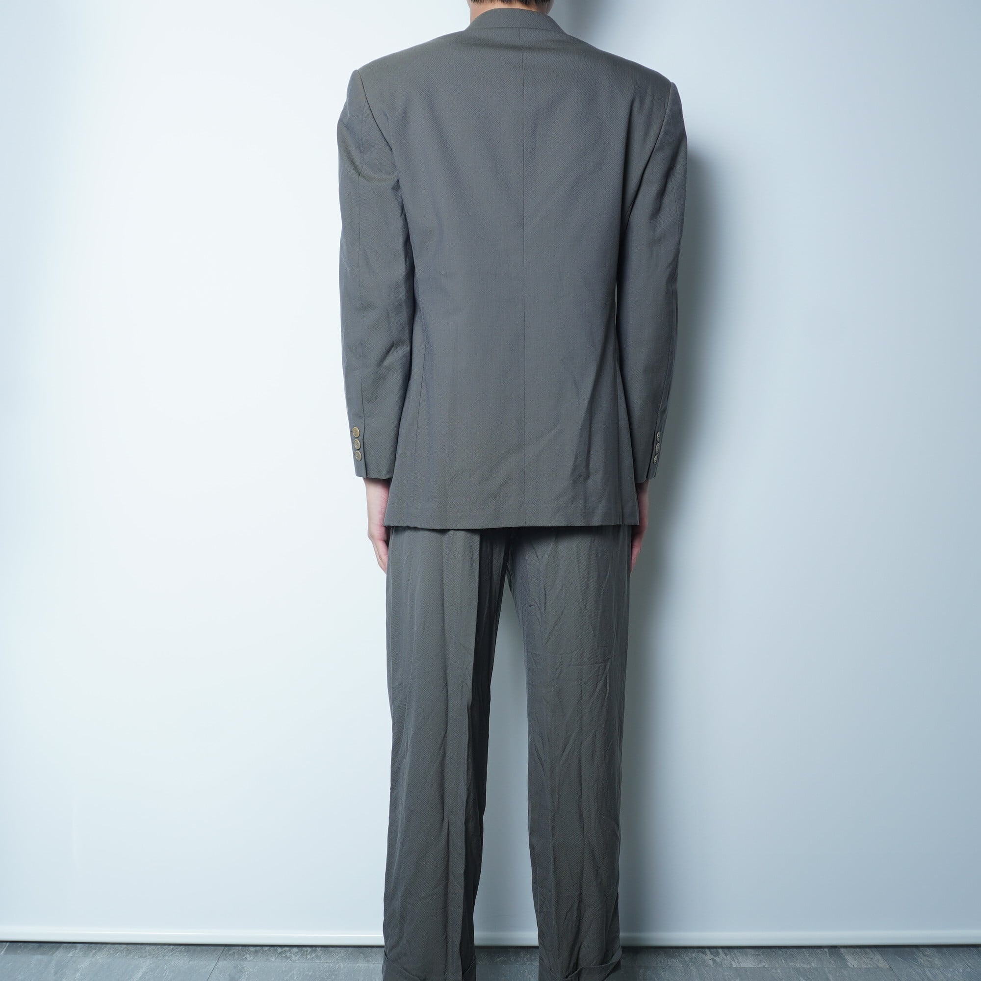 EMPORIO ARMANI】エンポリオアルマーニ 日本製2Bシングルセットアップ