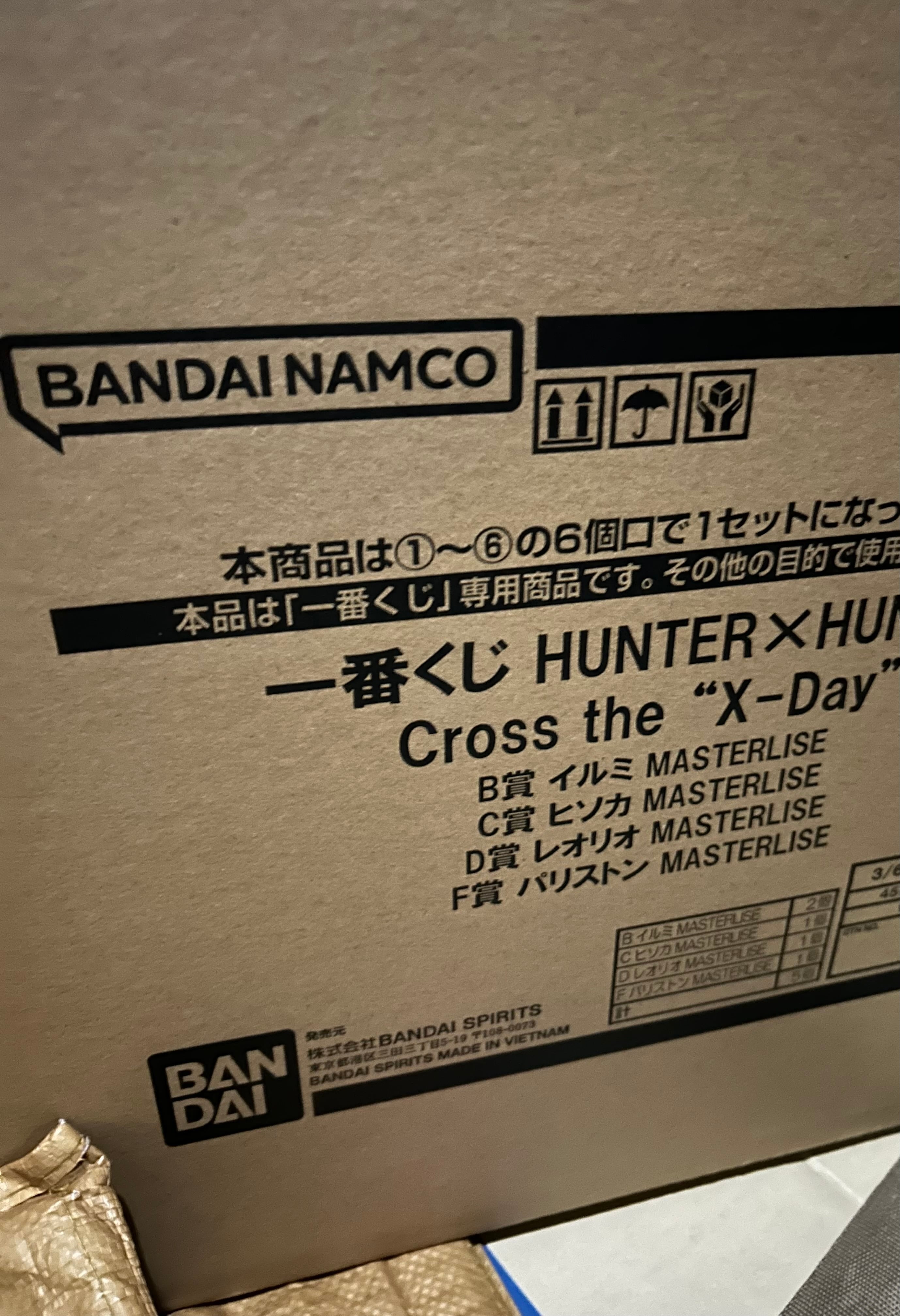 ロット販促品未開封くじ券付一番くじ HUNTER×HUNTER Cross the 