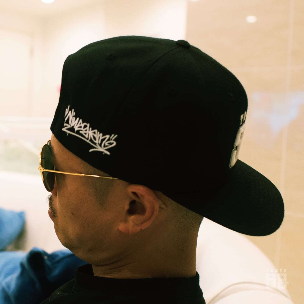 9G snapback cap / ブラック＆ブラック | TOKYO 9G