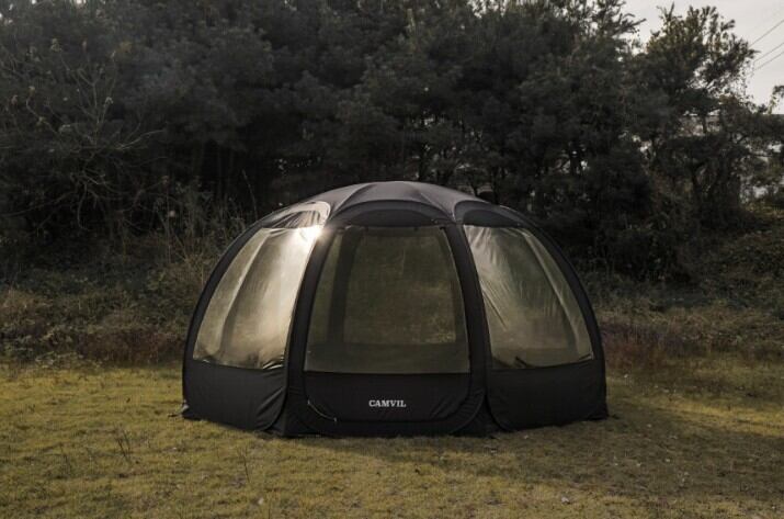 ワンタッチテント ポップアップテント TPU 透明 冬季 Hobakホバク