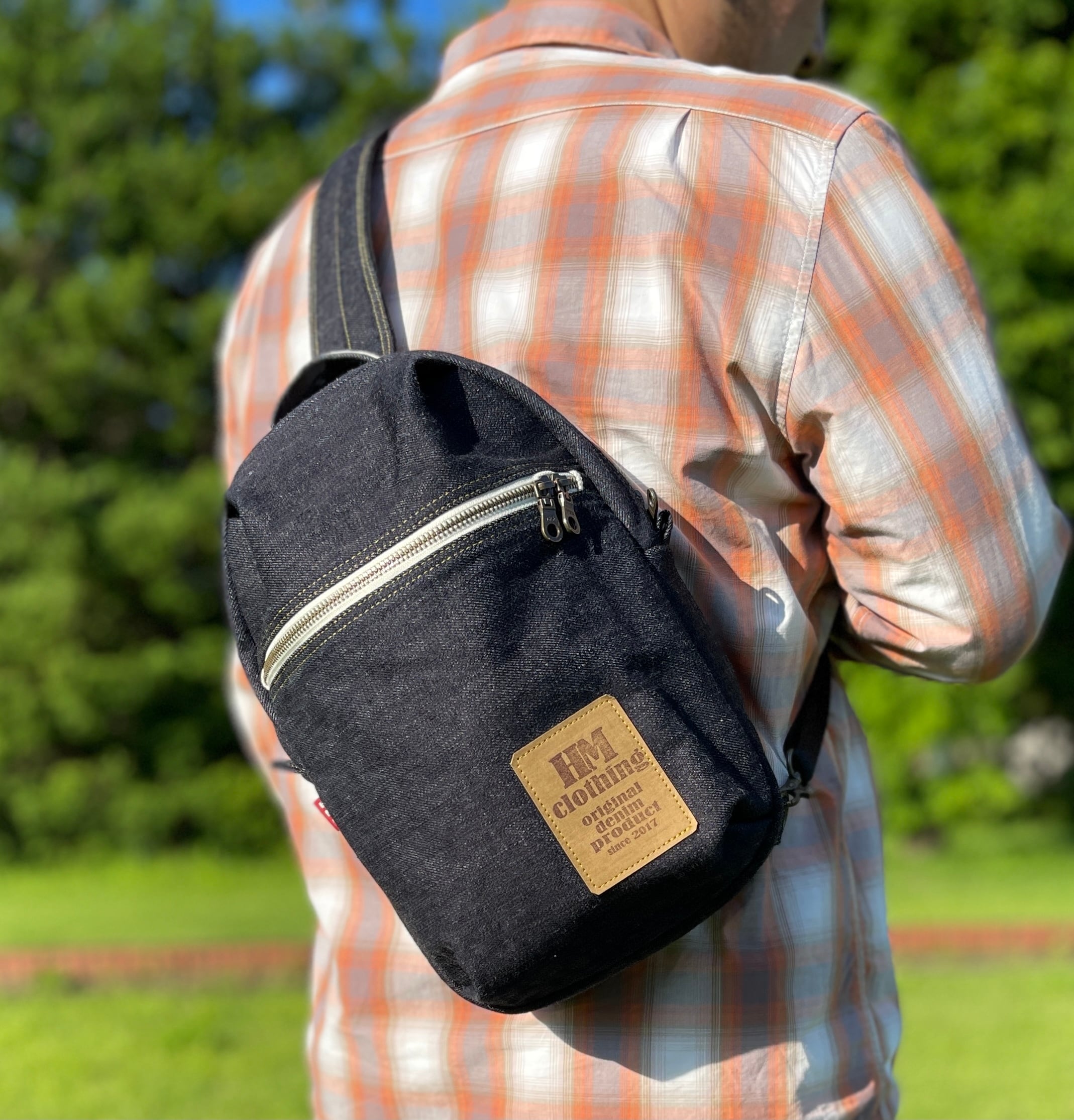 デニムワンショルダーバッグ 【岡山デニム デニムバッグ デニム