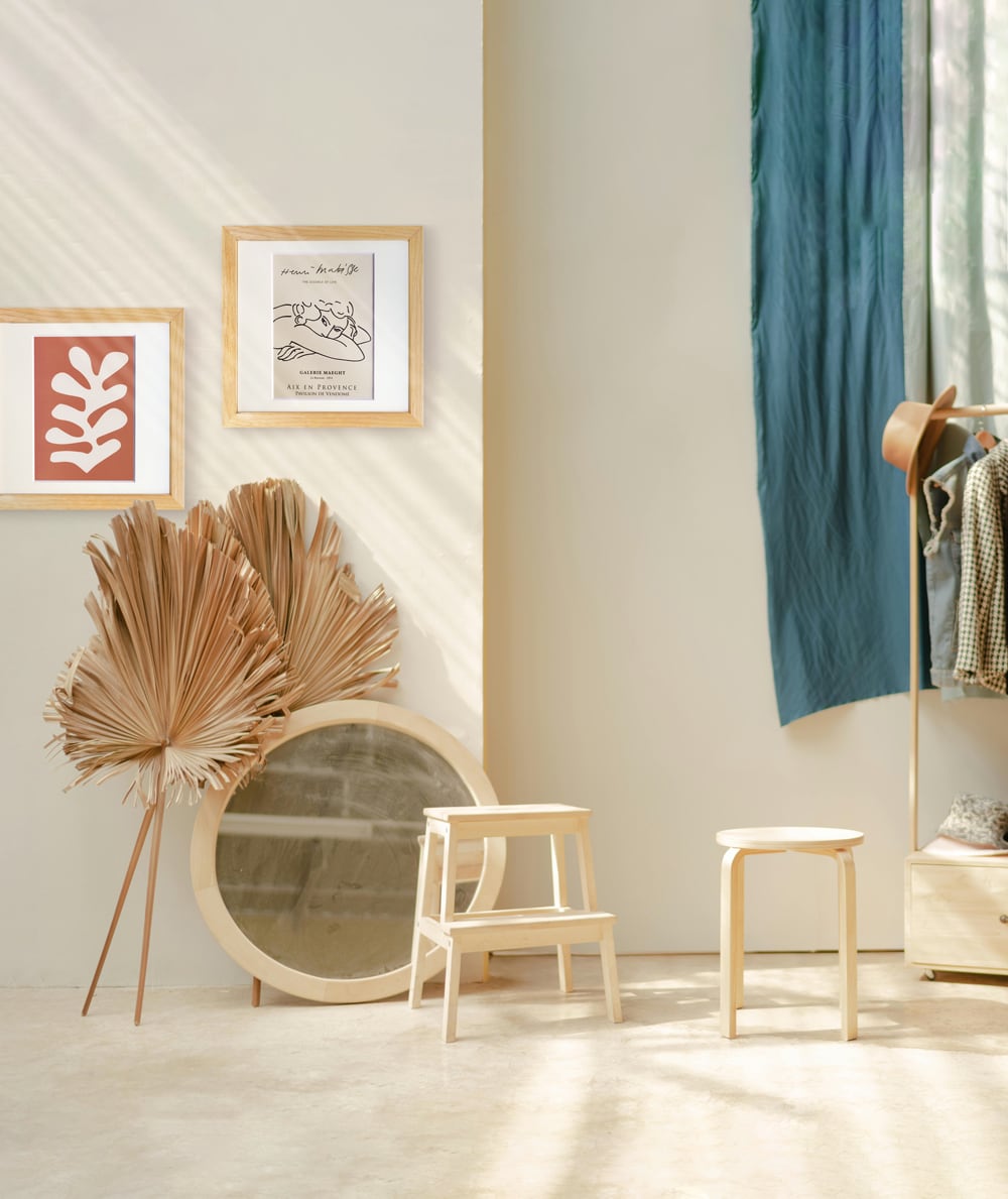 額縁付き] アンリ・マティス「Head and Arms of Reclining Nude