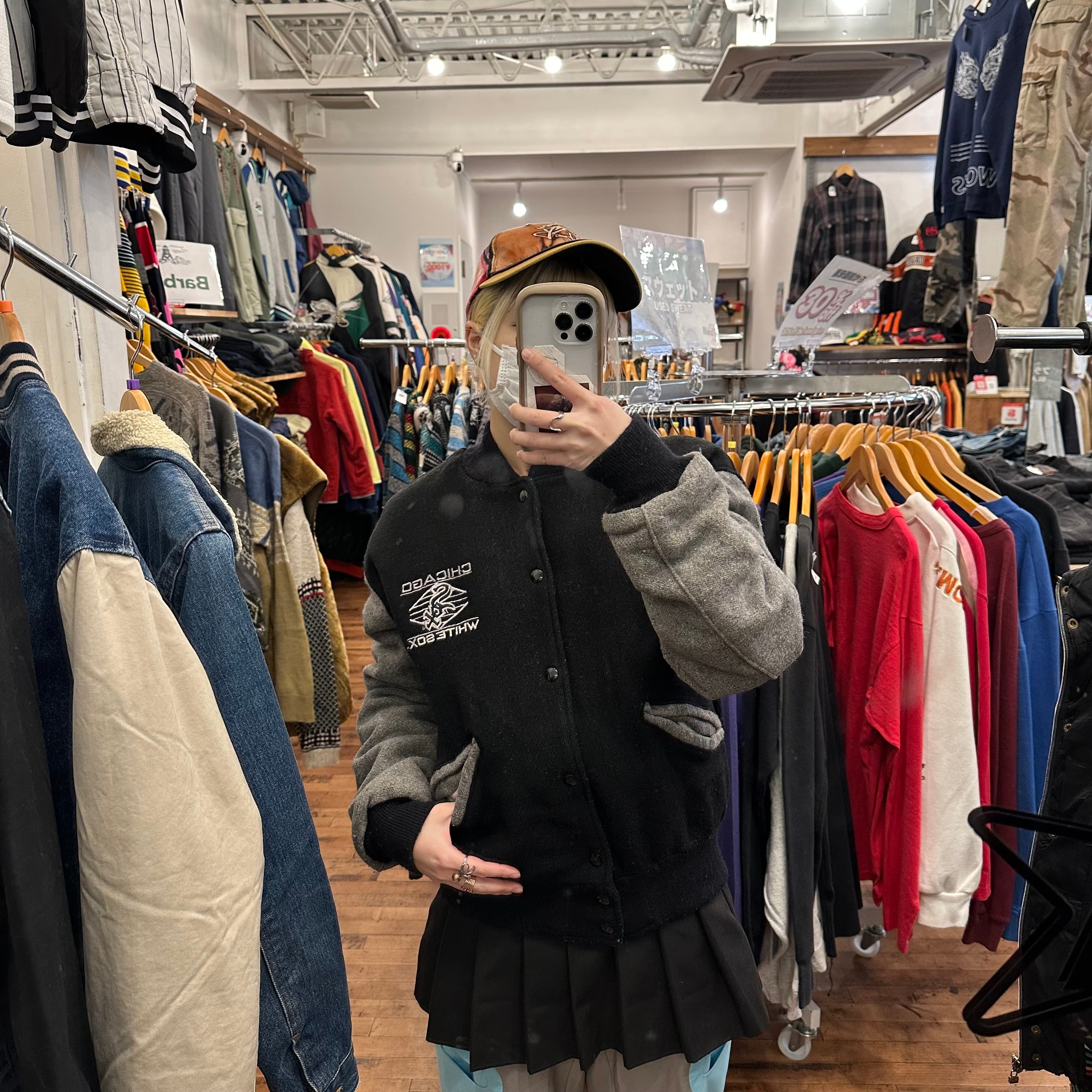 MLB/WHITESOX/ホワイトソックス】スタジャン | 古着屋KAKAVAKA