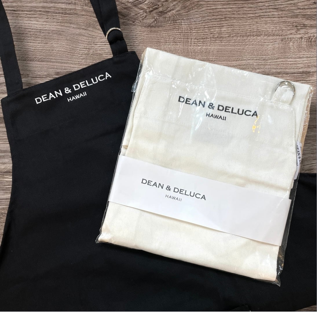 DEAN&DELUCA】ハワイ限定 ディーン＆デルーカ エプロン 首紐調整タイプ