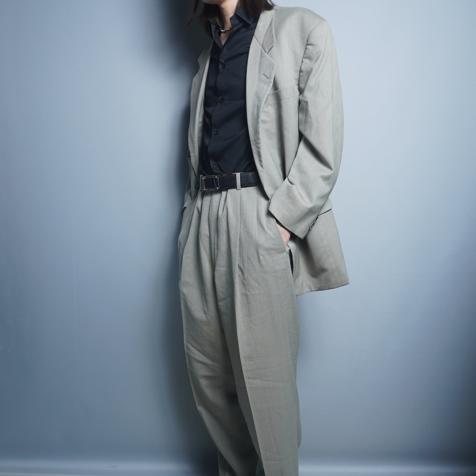 Christian Dior】クリスチャンディオール ウールセットアップスーツ