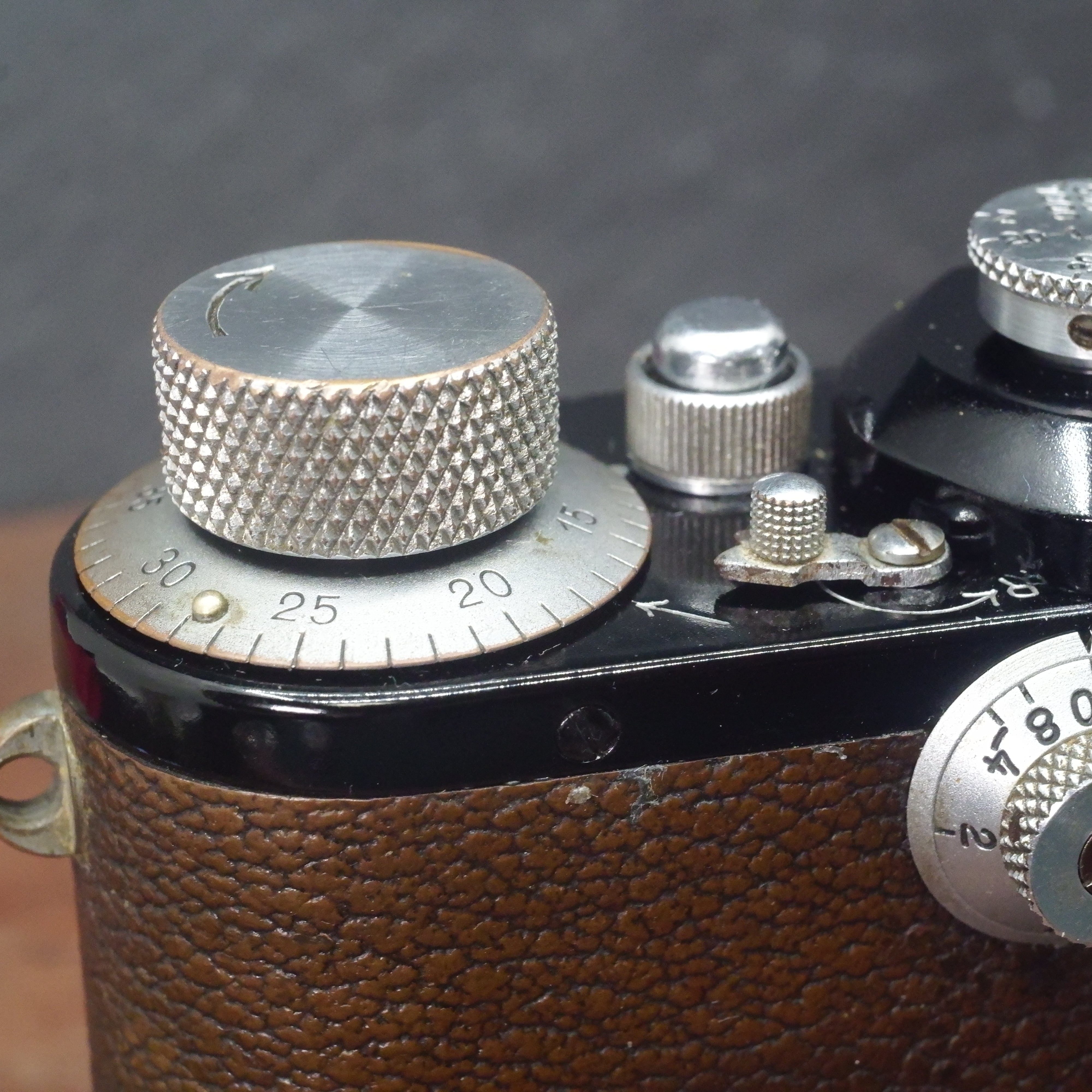 後塗りブラック！ バルナックライカⅢa フルオーバーホール済