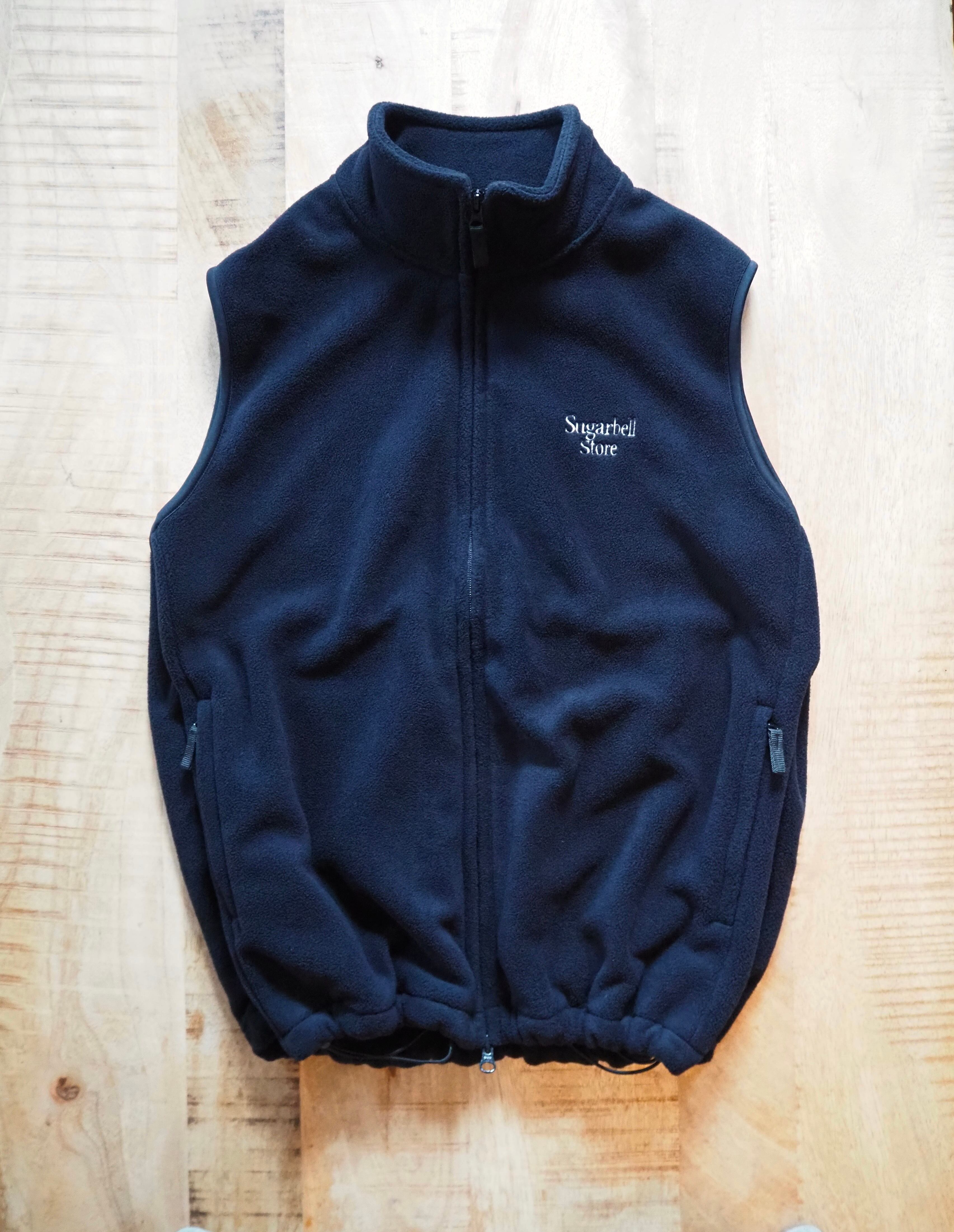 Fleece vest【Black】 | SUGARBELL