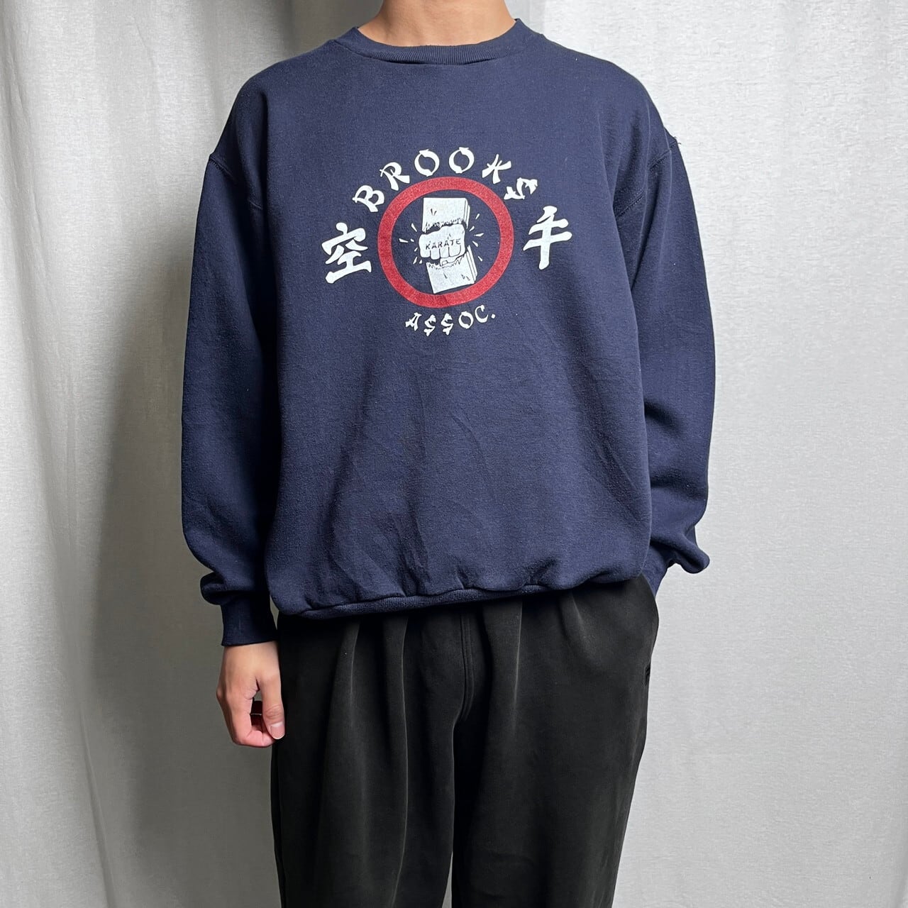 70年代 金タグ USA製 RUSSELL ATHLETIC ラッセル 空手 KARATE