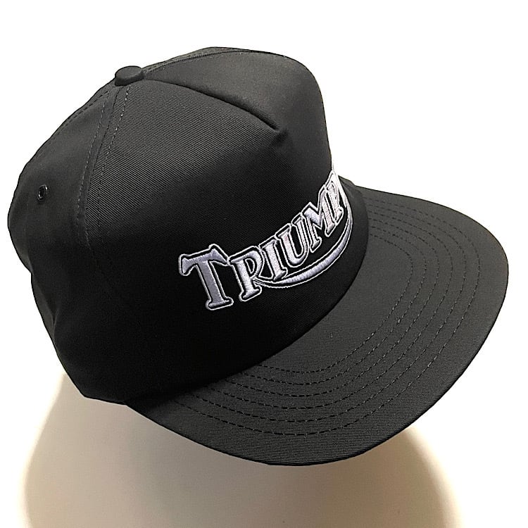 90s ビンテージ トライアンフ刺繍 トラッカーキャップ USA製 TRIUMPH