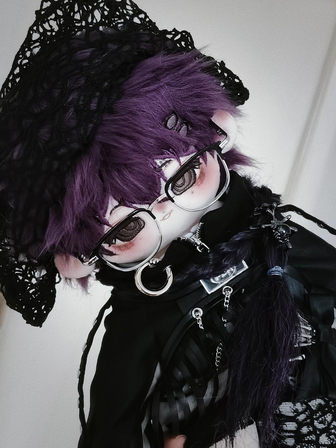 28cm着せ替えぬいぐるみ 30cmぬいぐるみ 人形 スパイダー刺繍