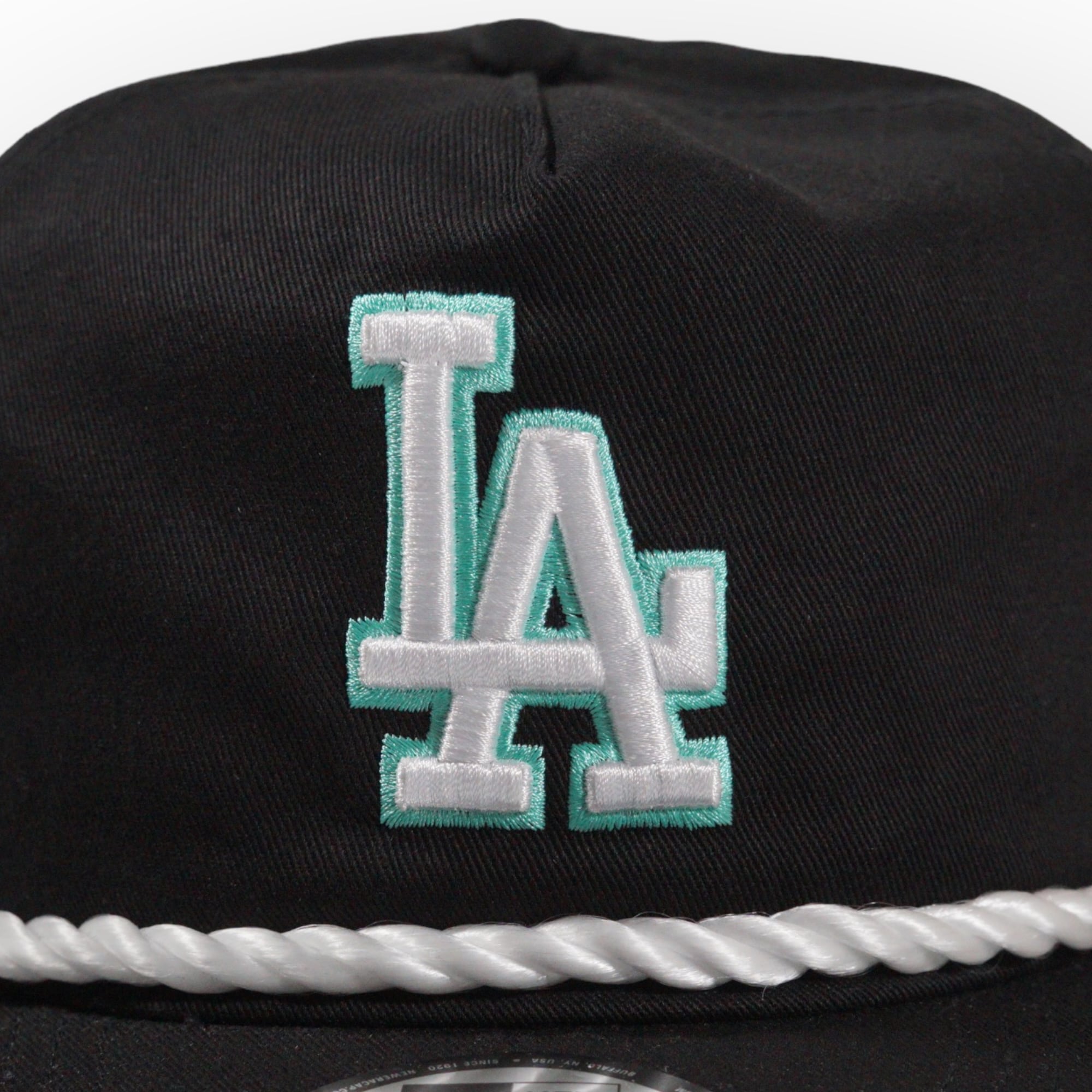 海外限定】NEWERA Los Angeles Dodgers THE GOLFER Cap TIffany Blue